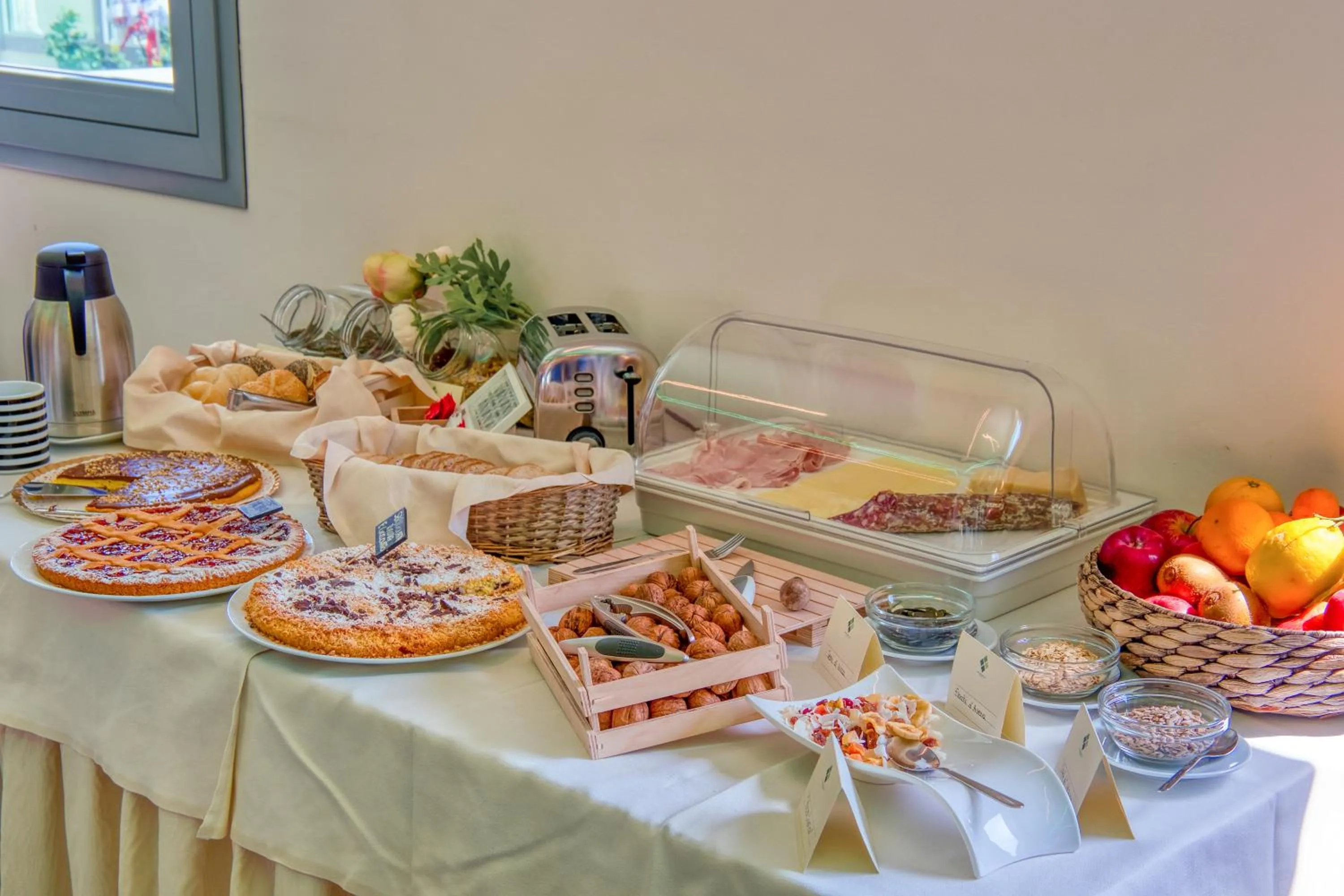 Buffet breakfast in Boutique Hotel Bramante & SPA