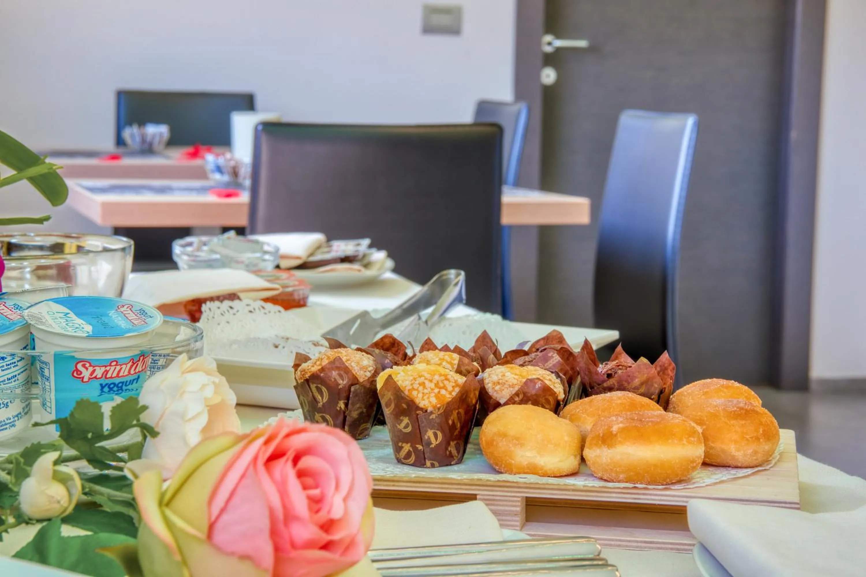 Buffet breakfast in Boutique Hotel Bramante & SPA
