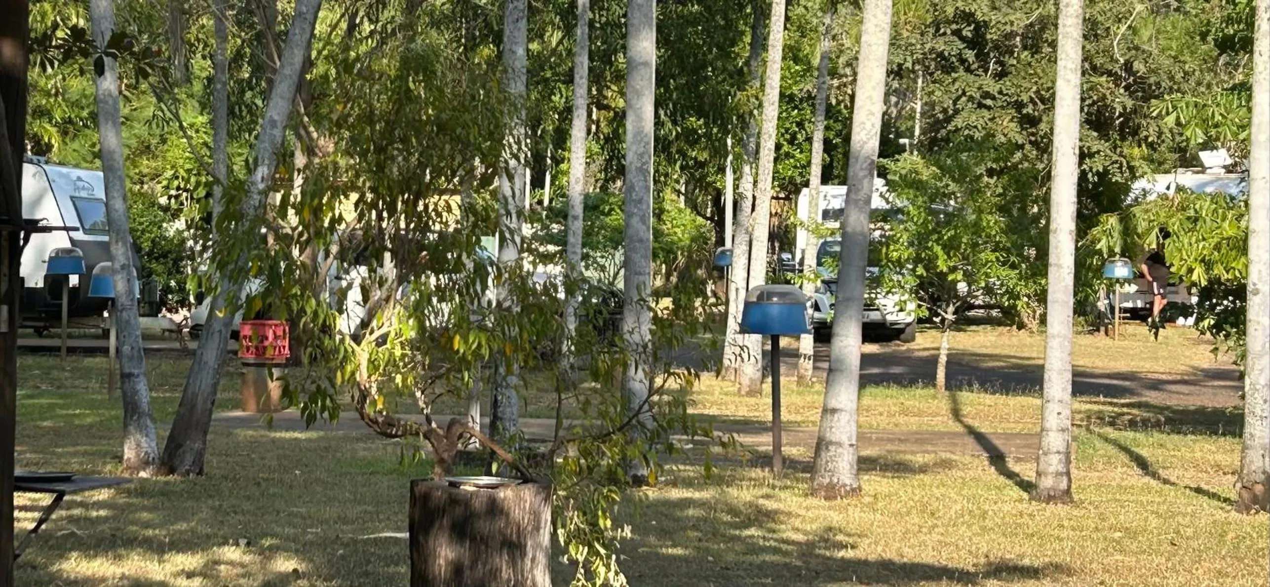 Natural landscape in Batchelor Holiday Park