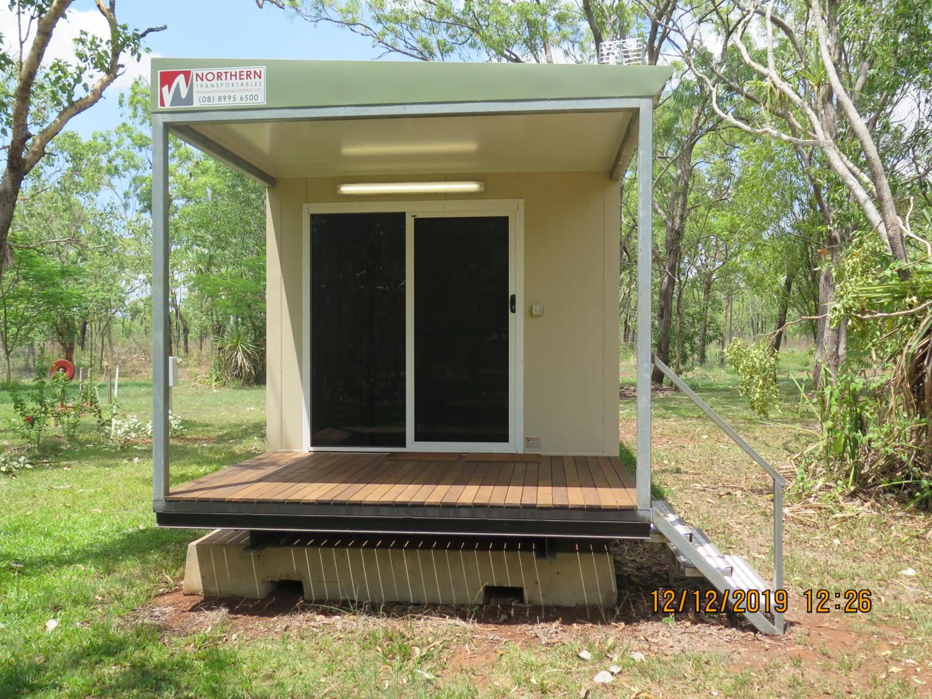 Facade/entrance in Batchelor Holiday Park