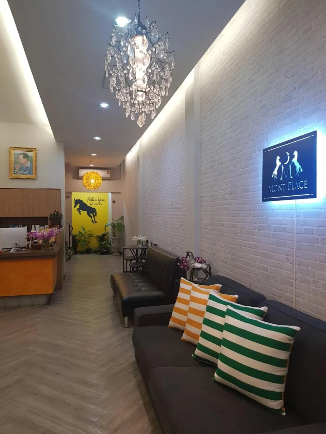 Lobby or reception in Mont Place Donmuang