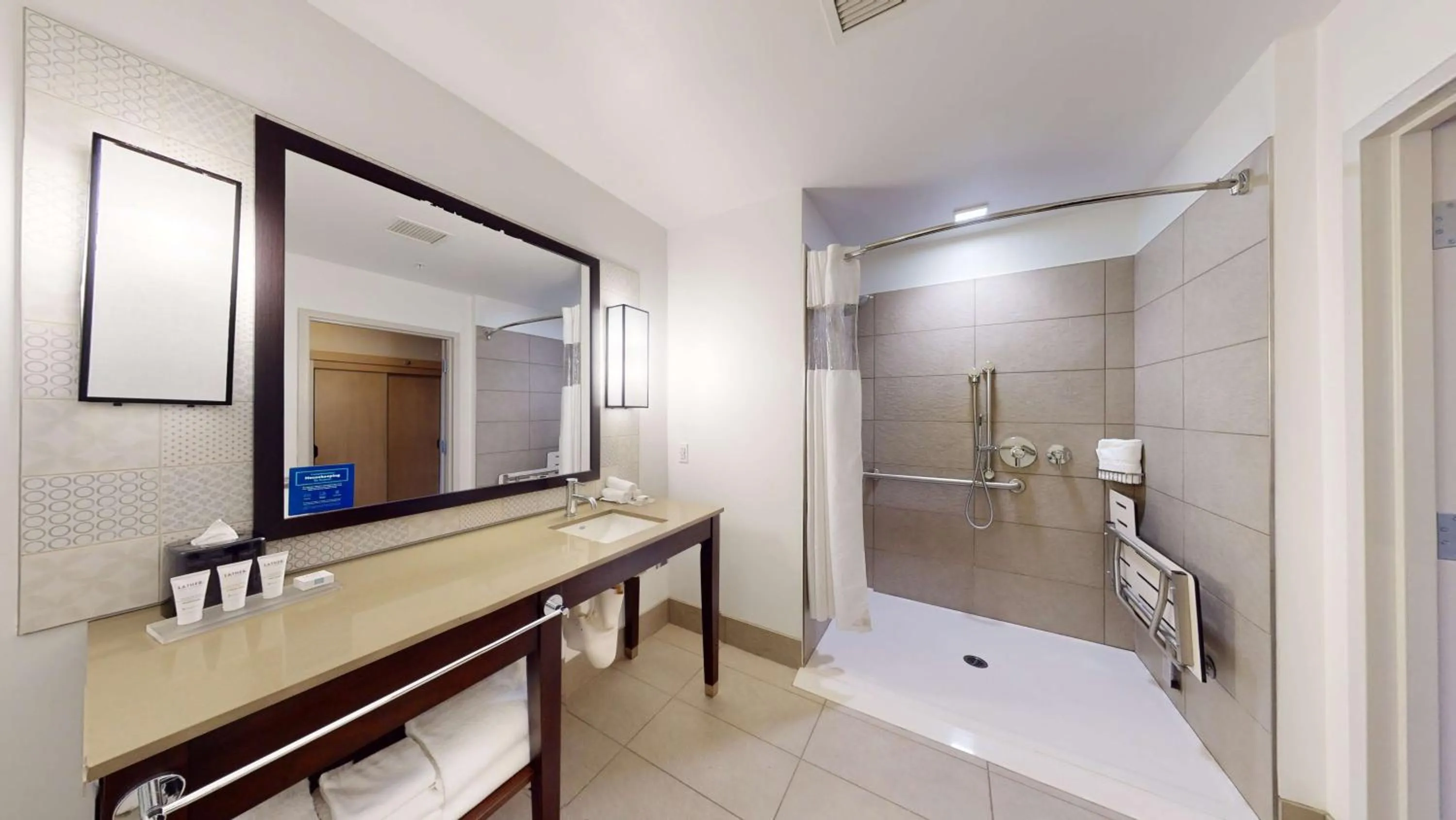 Bathroom in SunCoast Hotel Anaheim, Tapestry Collection by Hilton