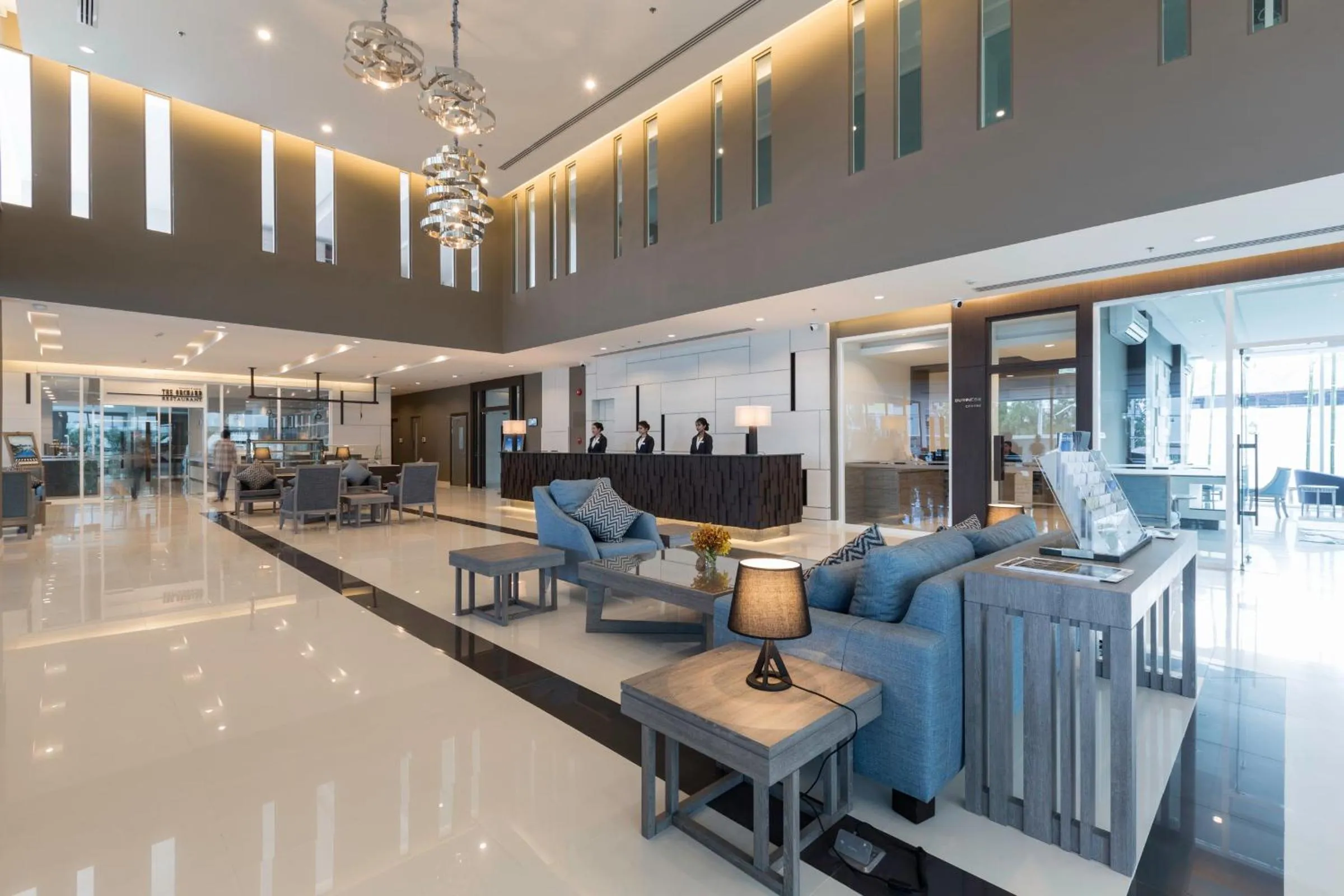 Lobby or reception in Kantary Hotel And Serviced Apartment, Amata, Bangpakong