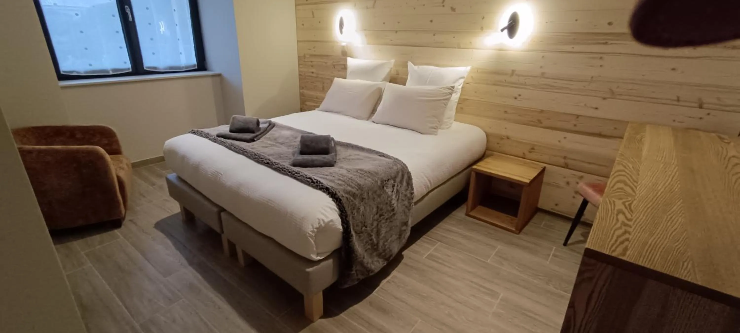 Bed in Le Relais Nordique