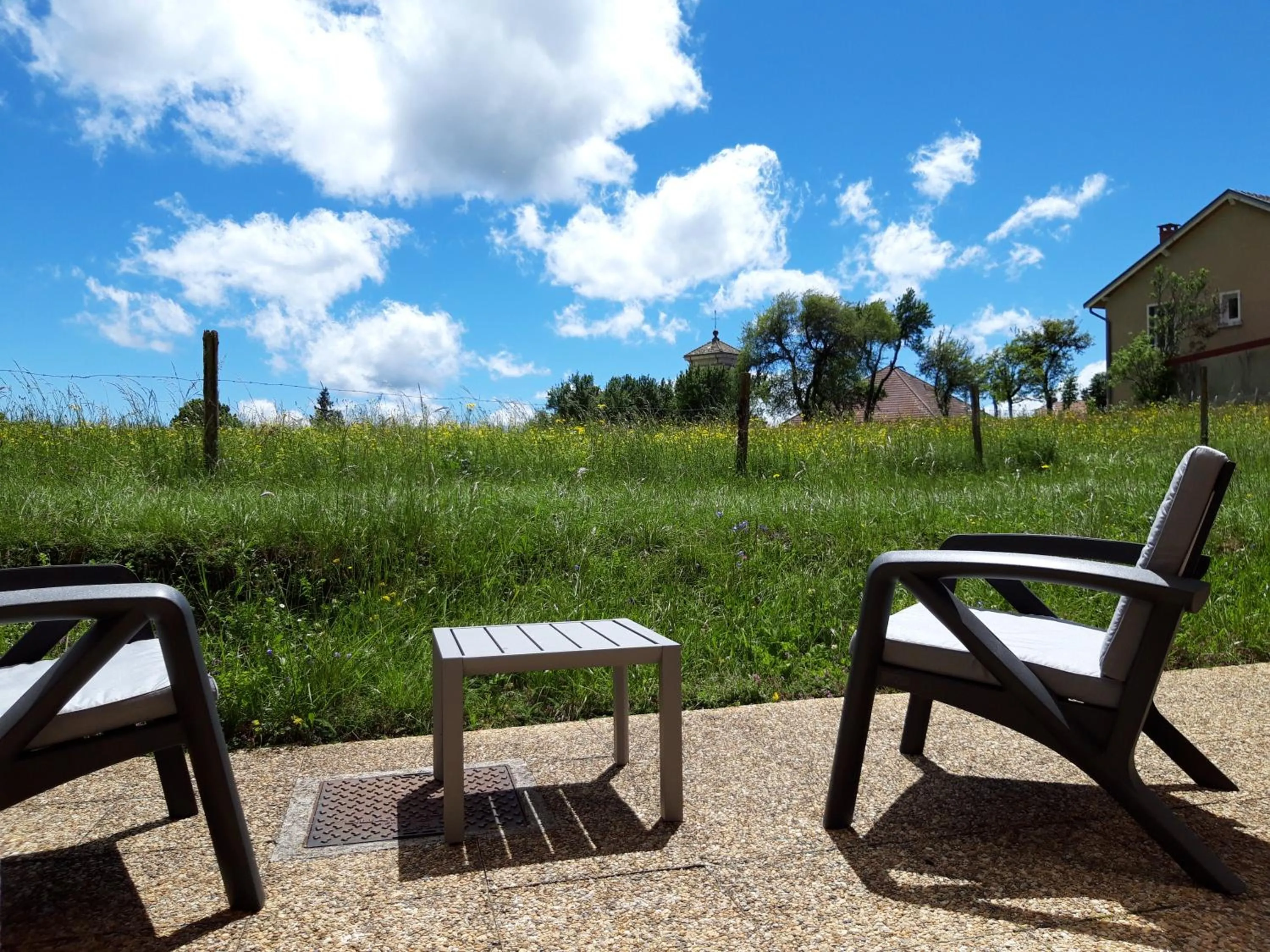 Patio in Le Relais Nordique