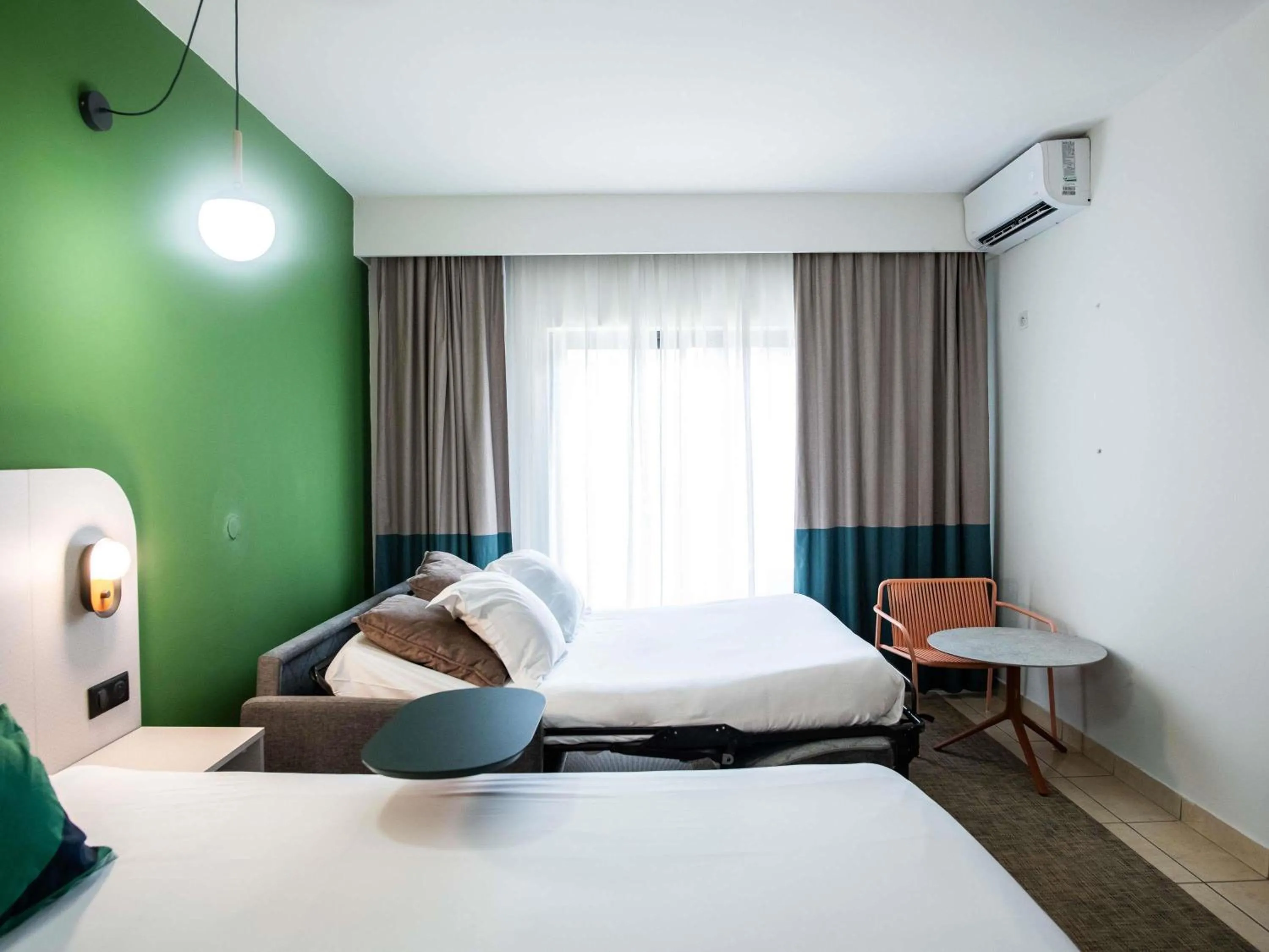 Bedroom, Bed in Ibis Styles Cayenne Centre Amazonia