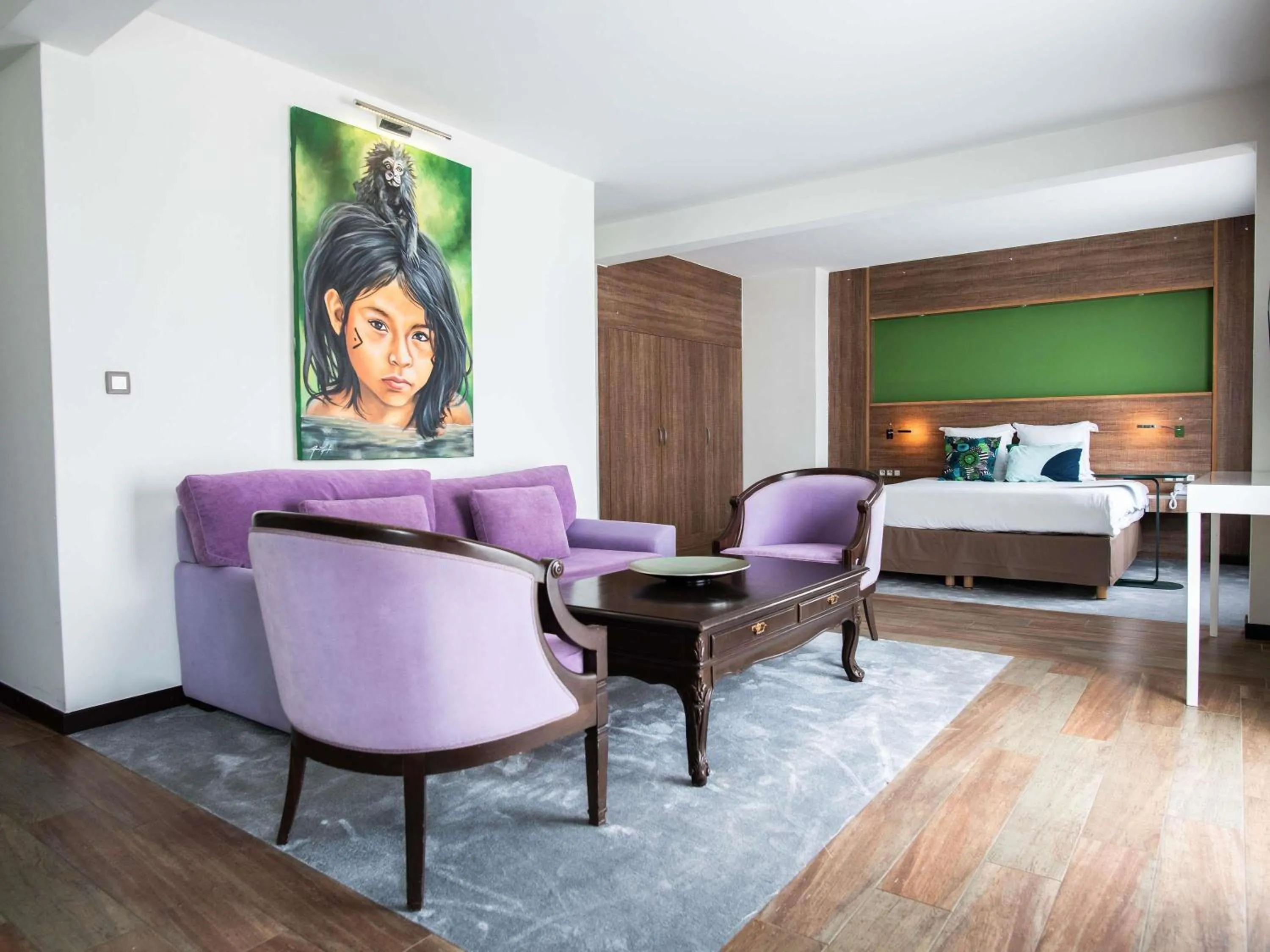 Photo of the whole room in Ibis Styles Cayenne Centre Amazonia