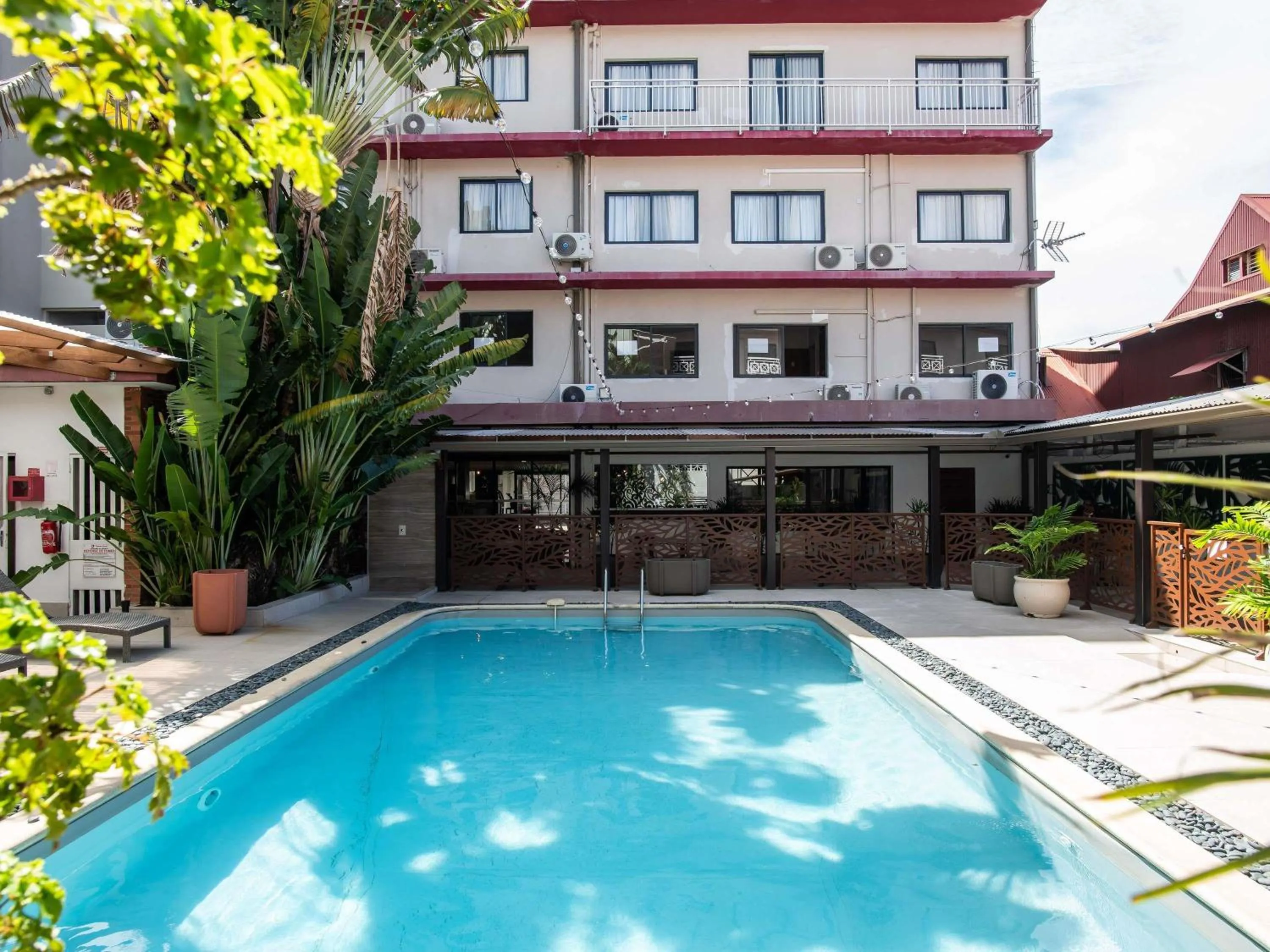 Pool view in Ibis Styles Cayenne Centre Amazonia