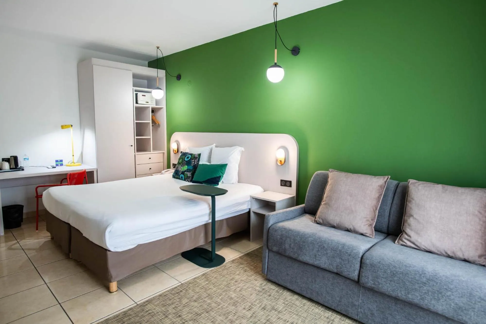 Photo of the whole room, Bed in Ibis Styles Cayenne Centre Amazonia