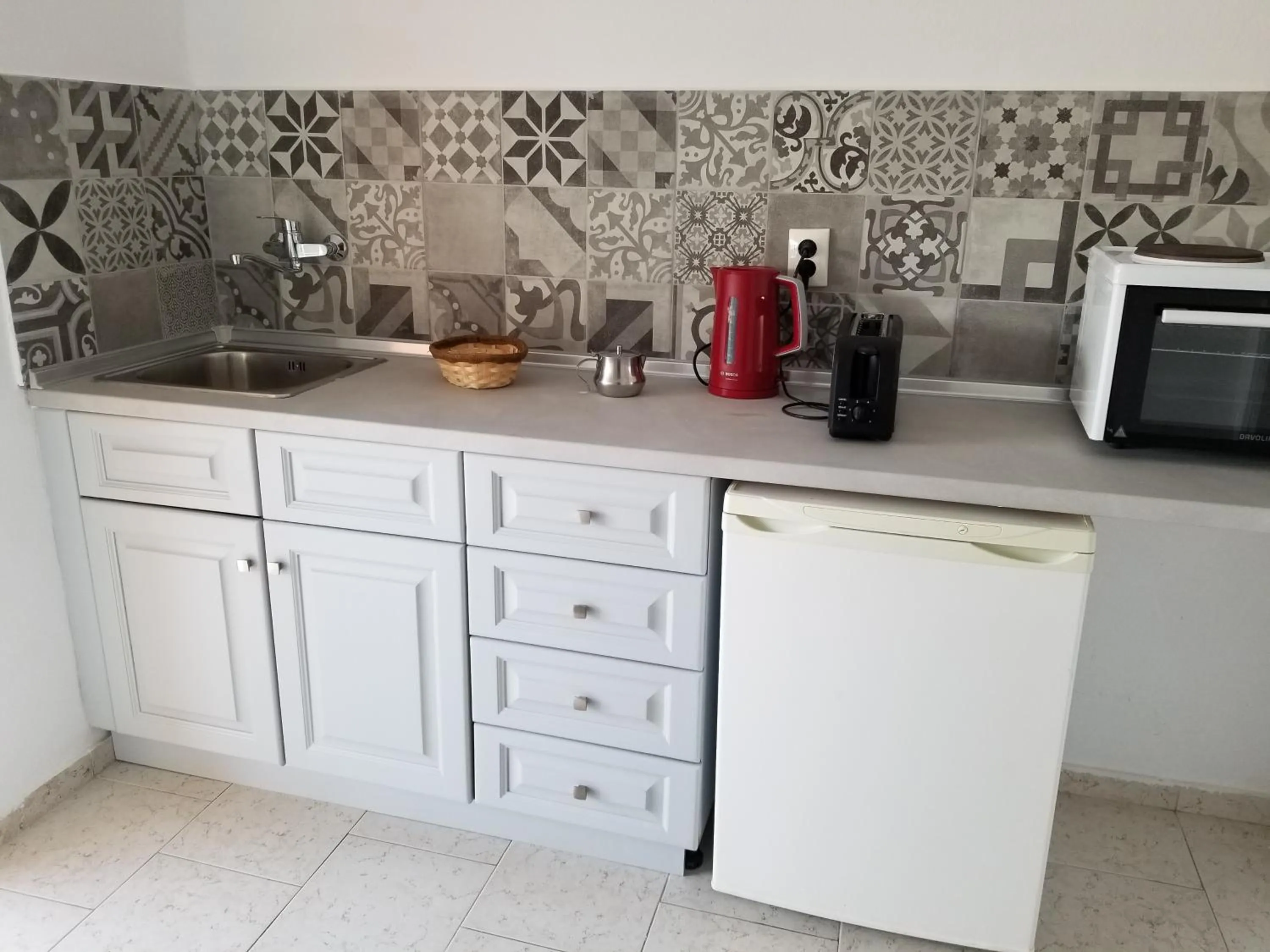 Kitchen or kitchenette in Arillas Dream Studios