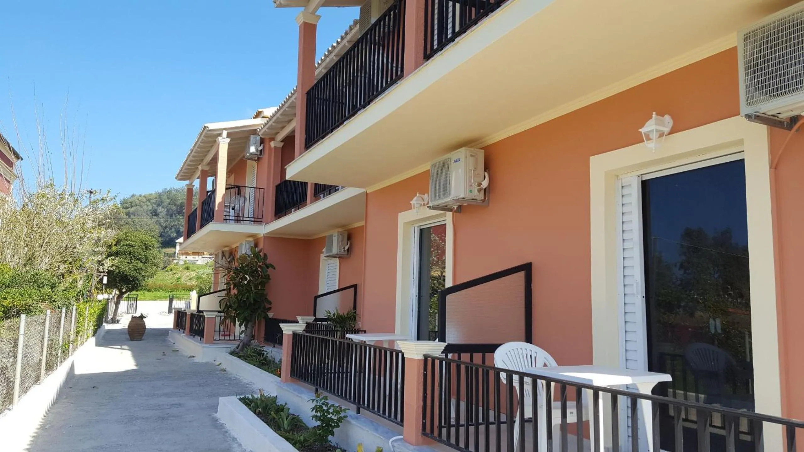 Balcony/Terrace in Arillas Dream Studios