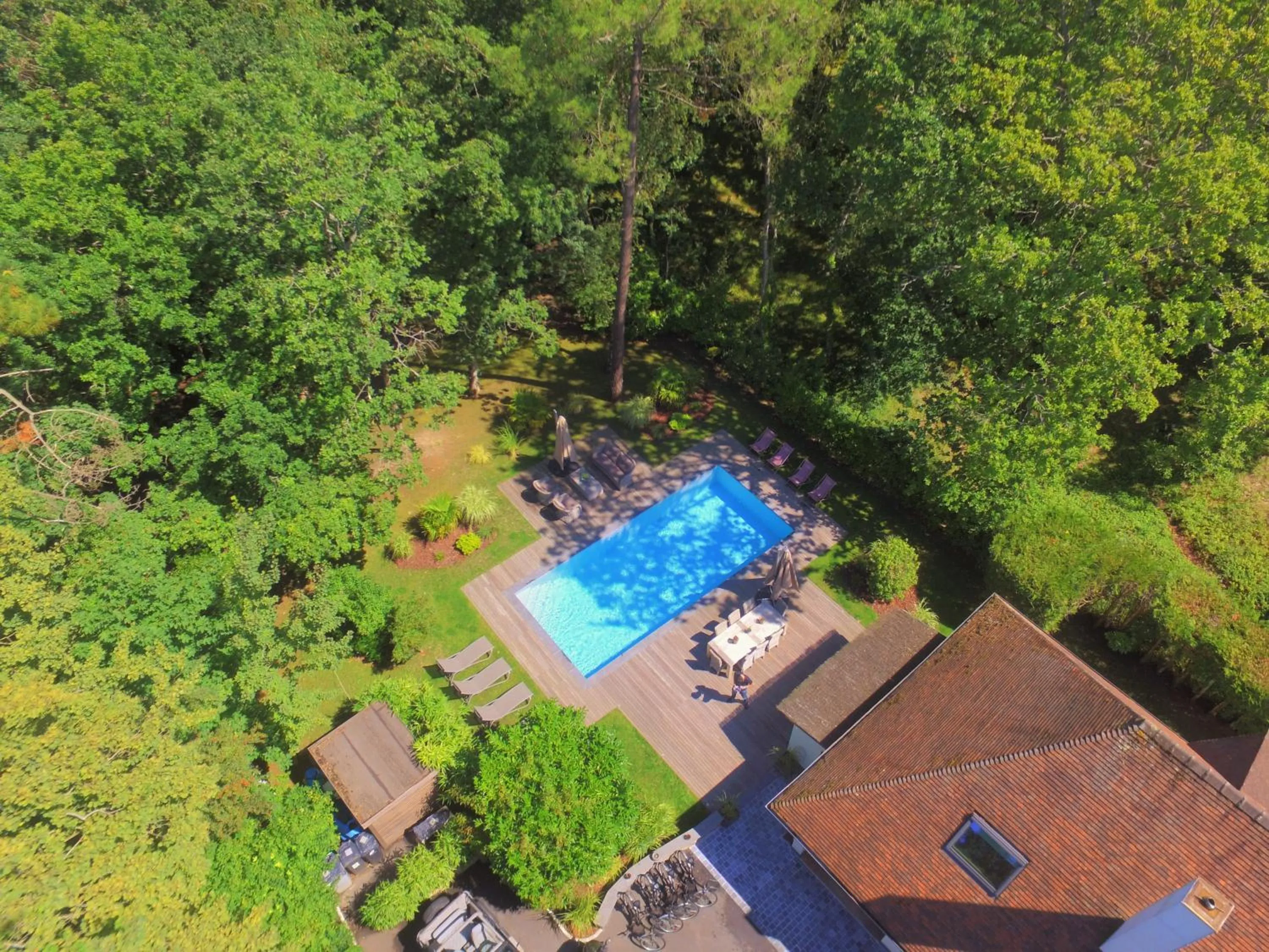 Property building in Villa d'hôtes Graine de Pin