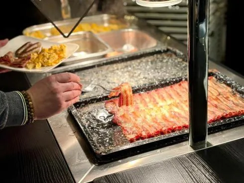 Breakfast in Hotel Sandeshoved Zeedijk