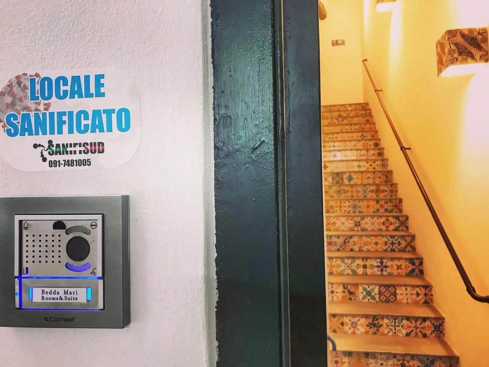 Facade/entrance in Bedda Mari Rooms & Suite