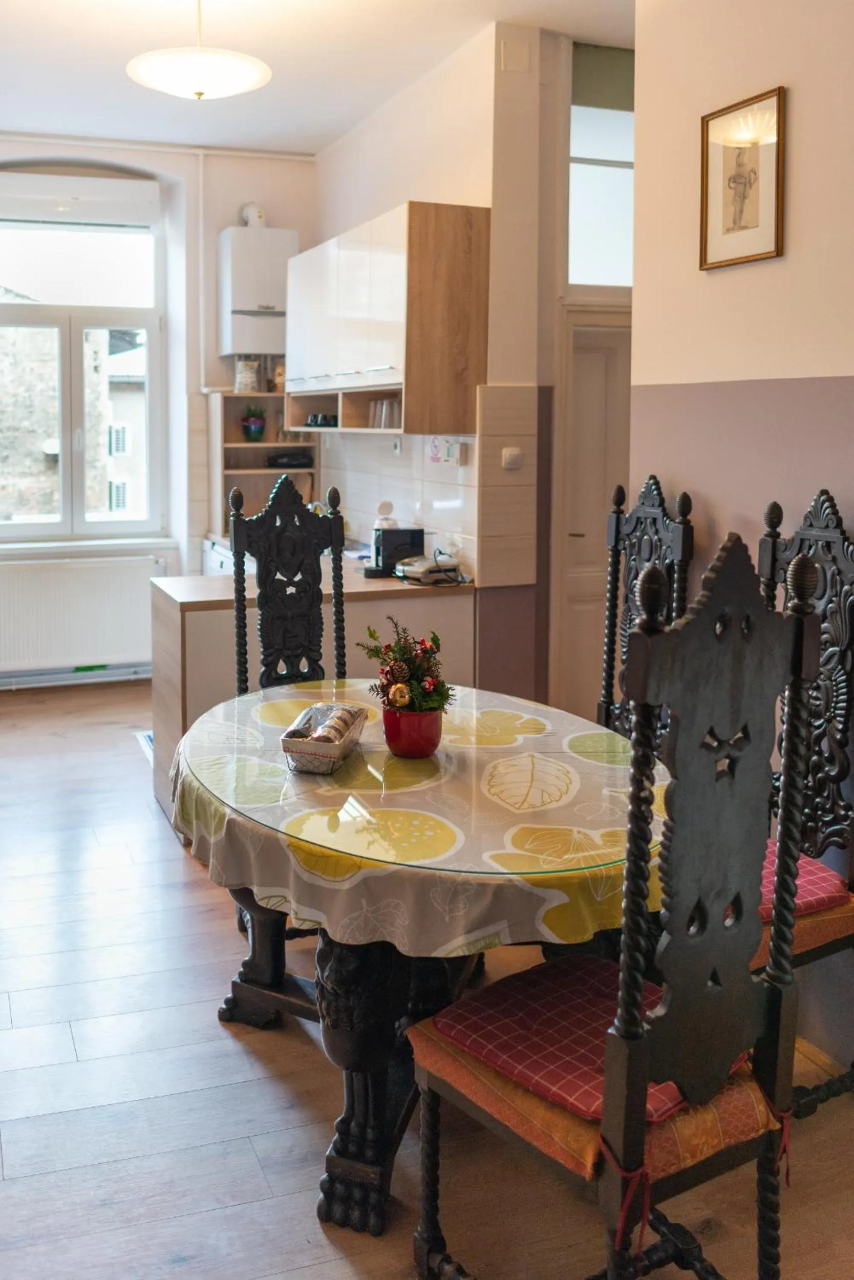 Dining area in Zagreb Visit Apartment