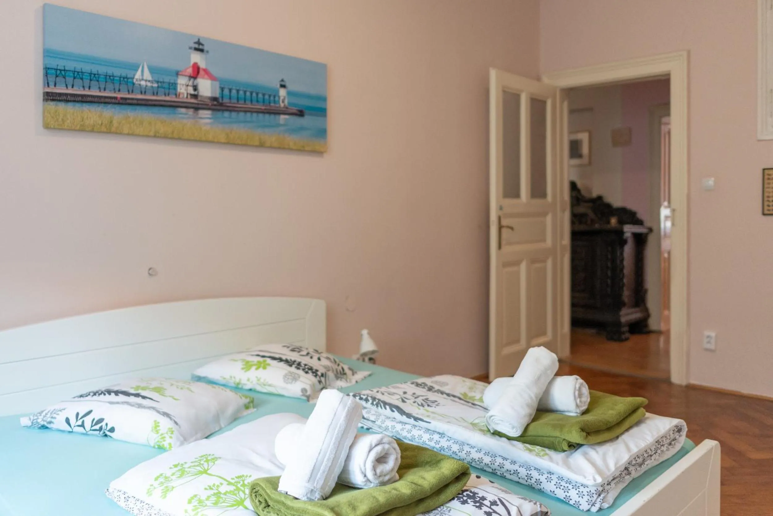 Bedroom, Bed in Zagreb Visit Apartment