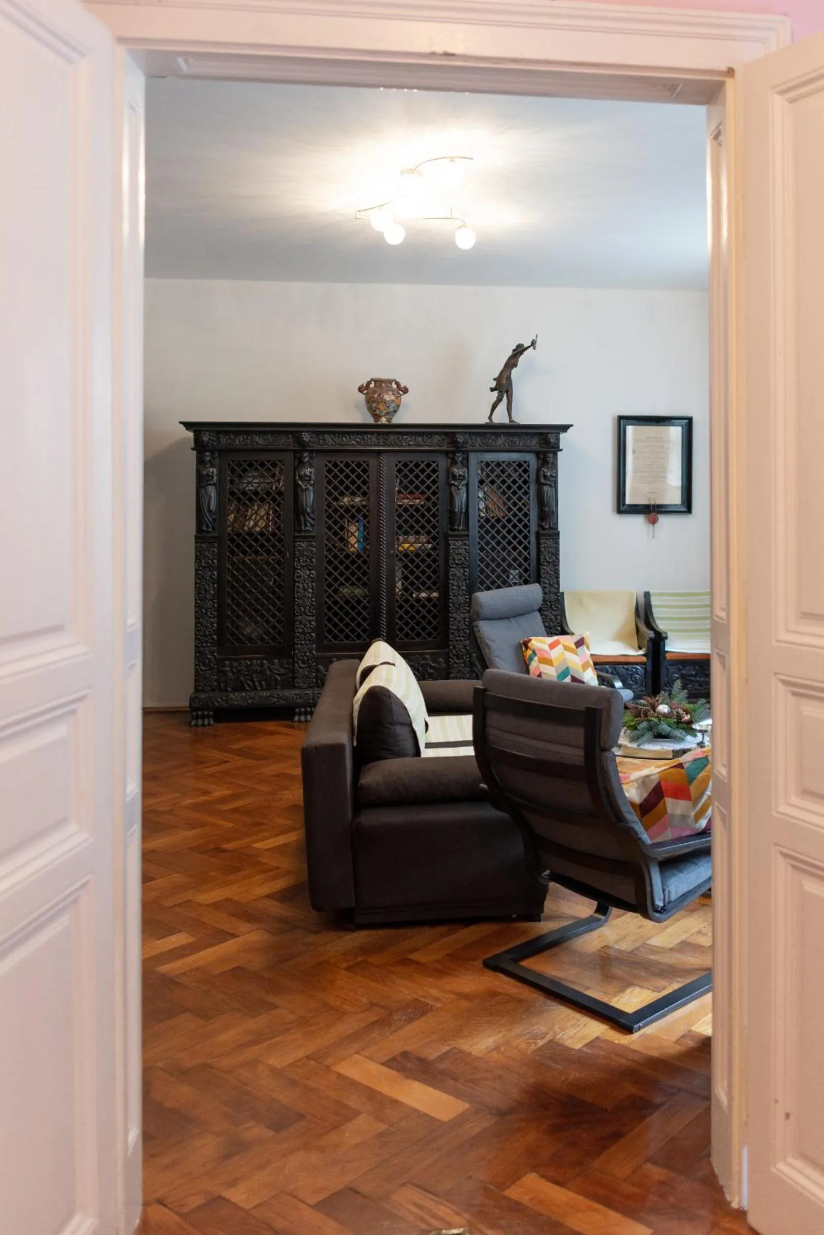 Living room in Zagreb Visit Apartment