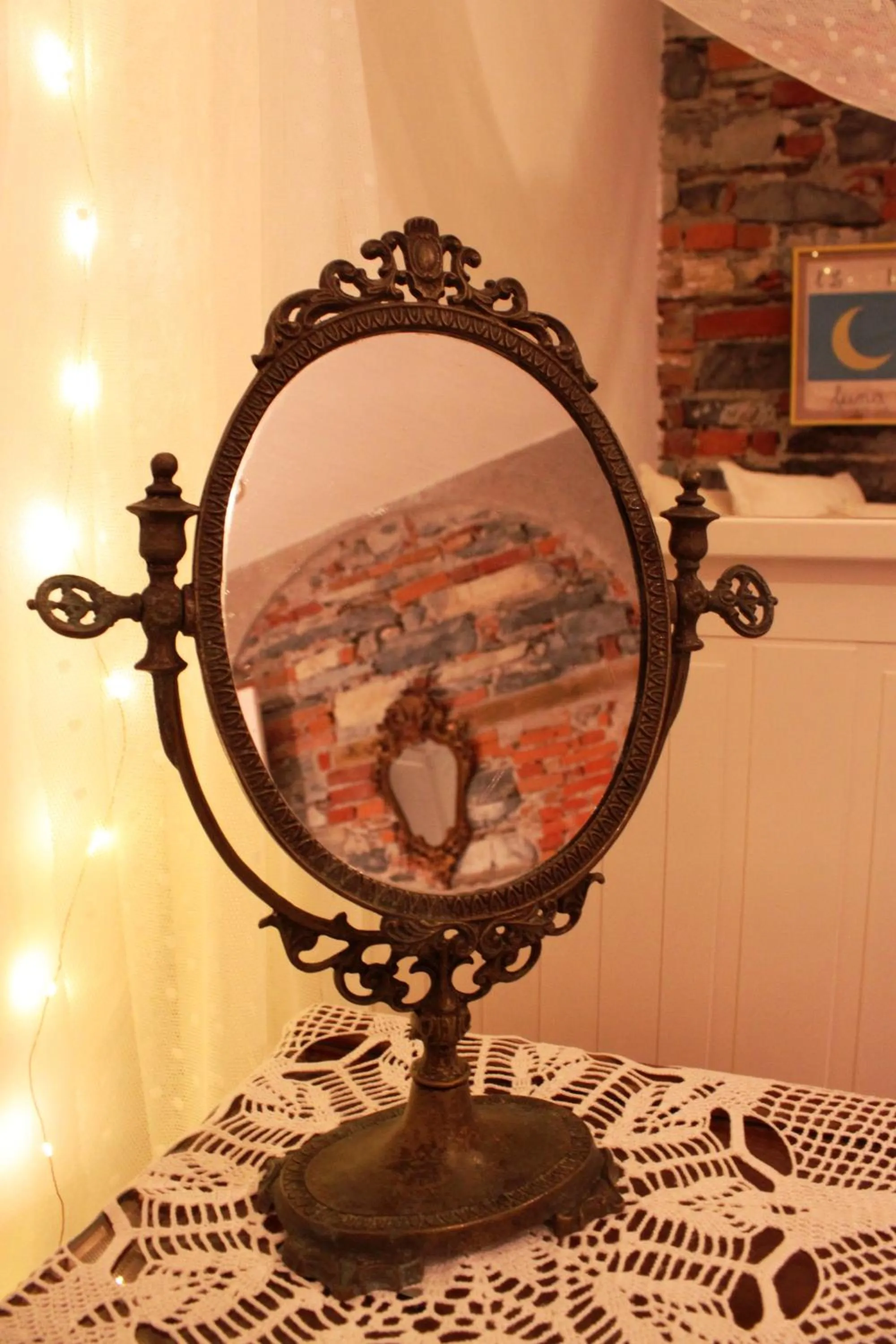 Decorative detail in Le Dame Della Cortesella B&B