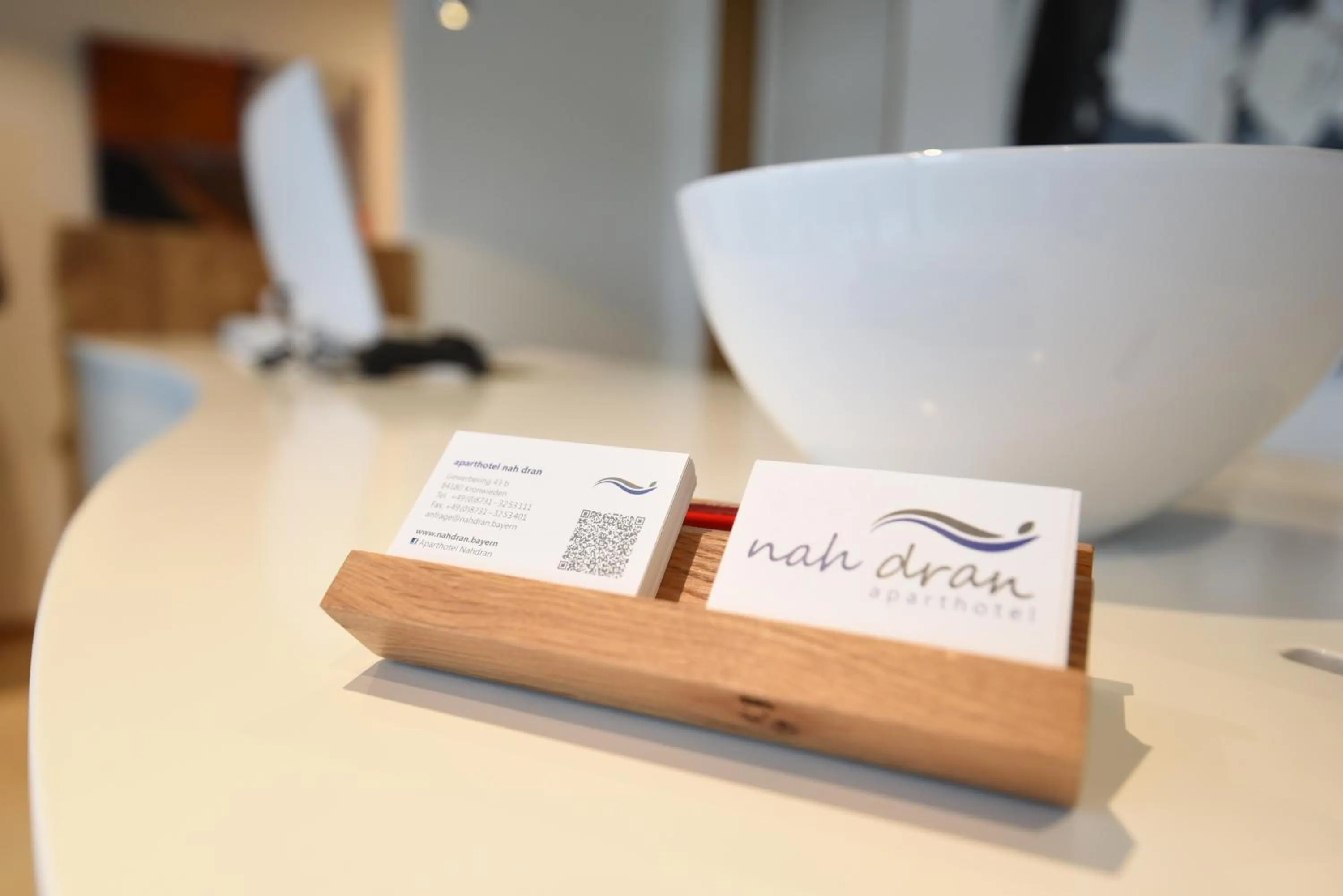 Lobby or reception in Aparthotel nah dran