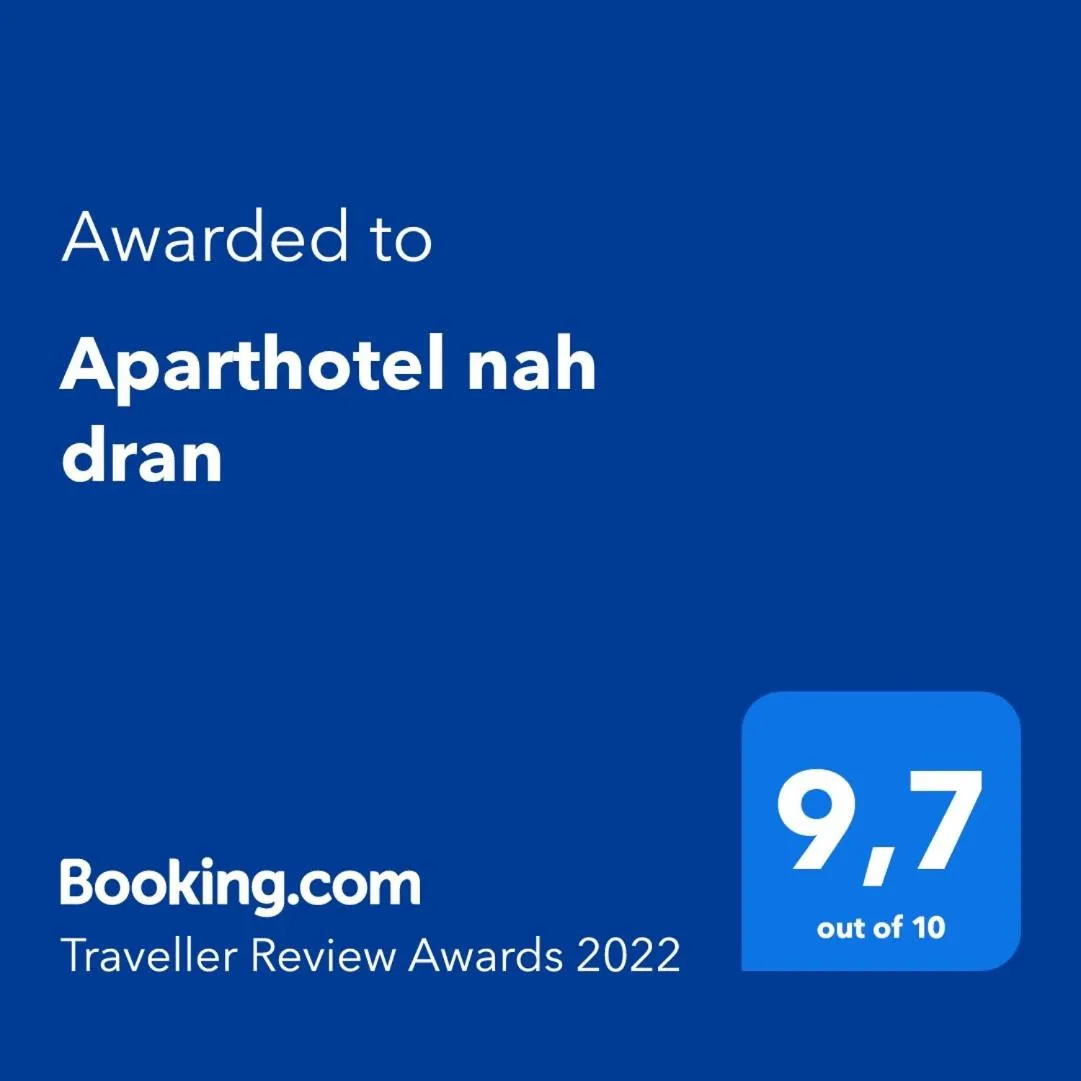 Certificate/Award in Aparthotel nah dran
