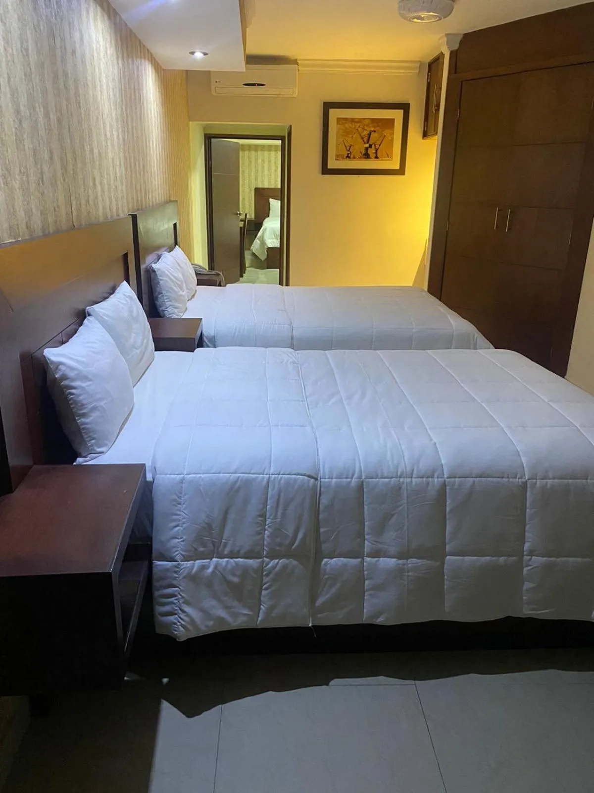 Bed in Hotel San Ignacio Inn