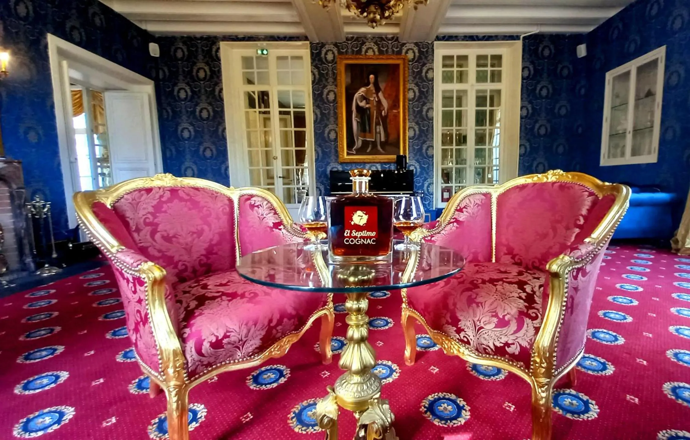 Living room in Château De Beauvois - La Maison Younan