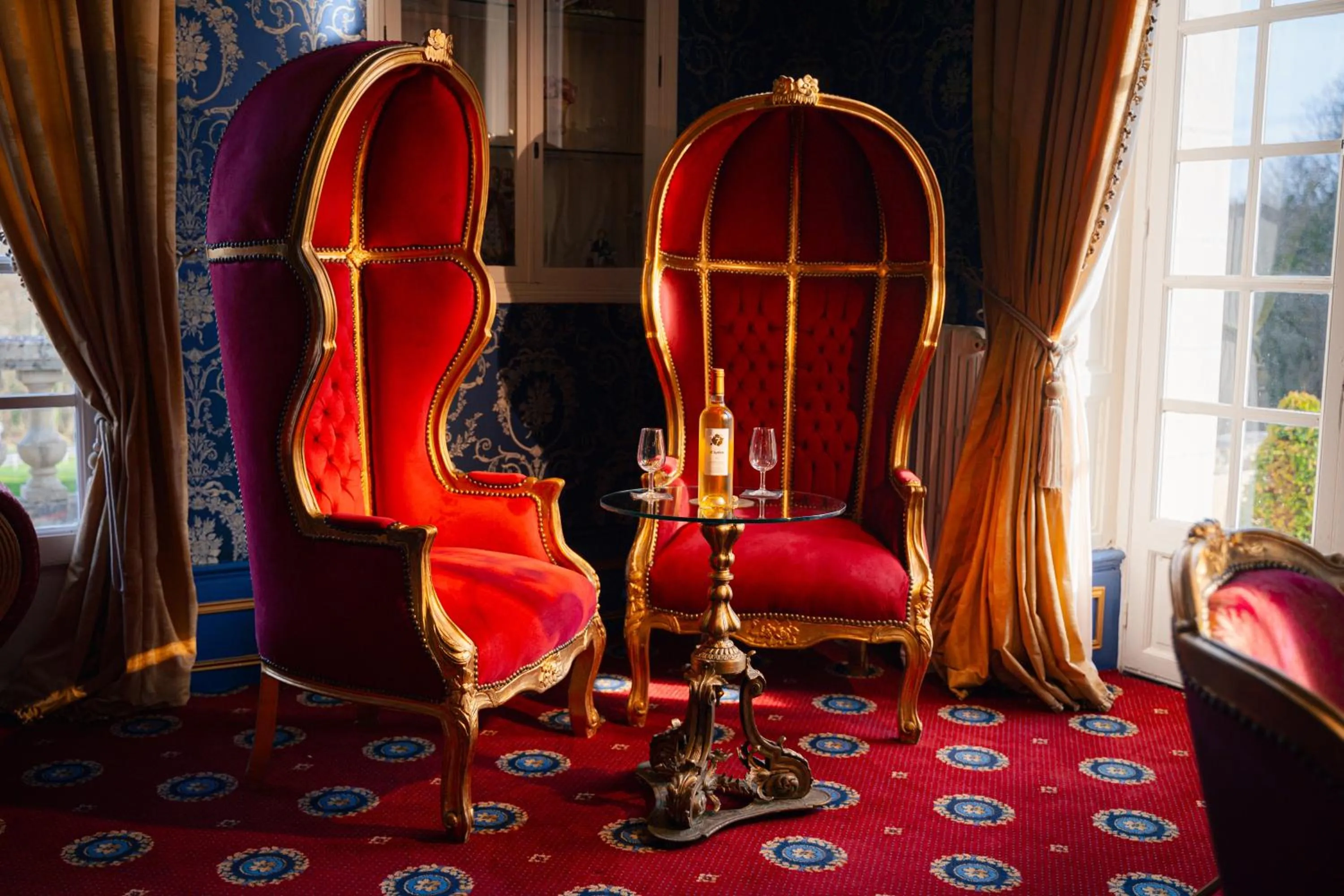 Living room in Château De Beauvois - La Maison Younan