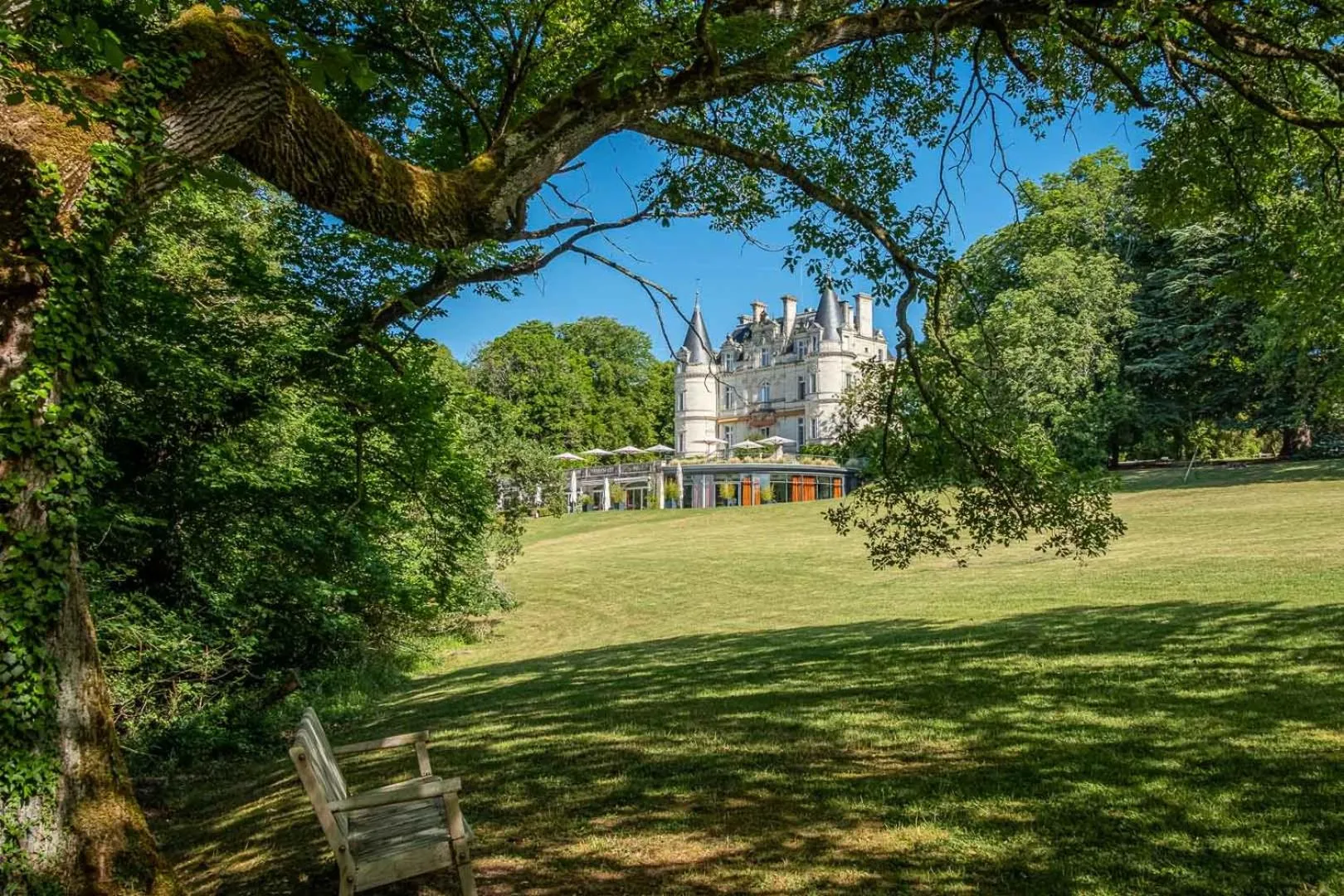 Garden in Domaine de la Tortinière