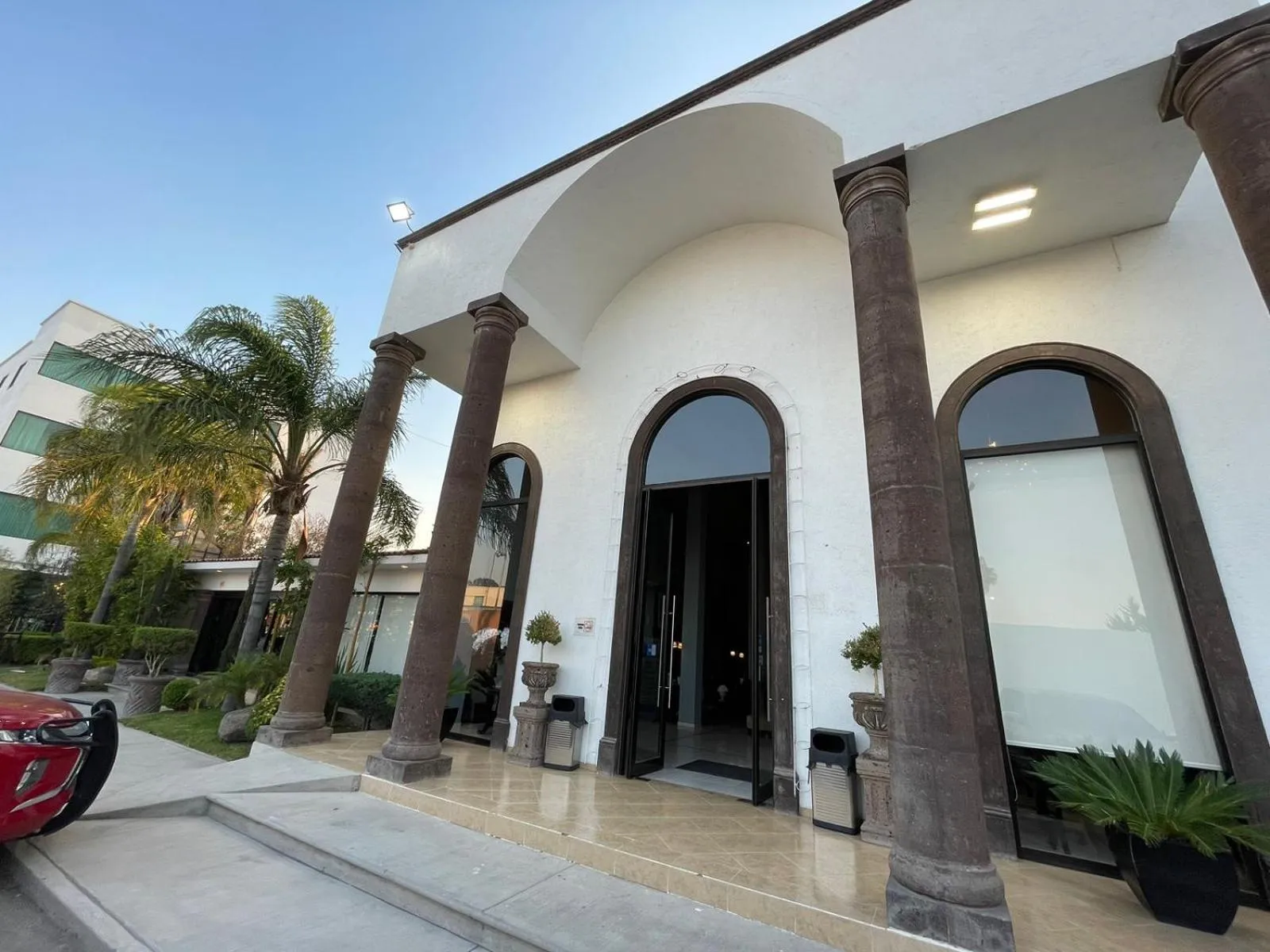 Property building in Hotel Villa Montes