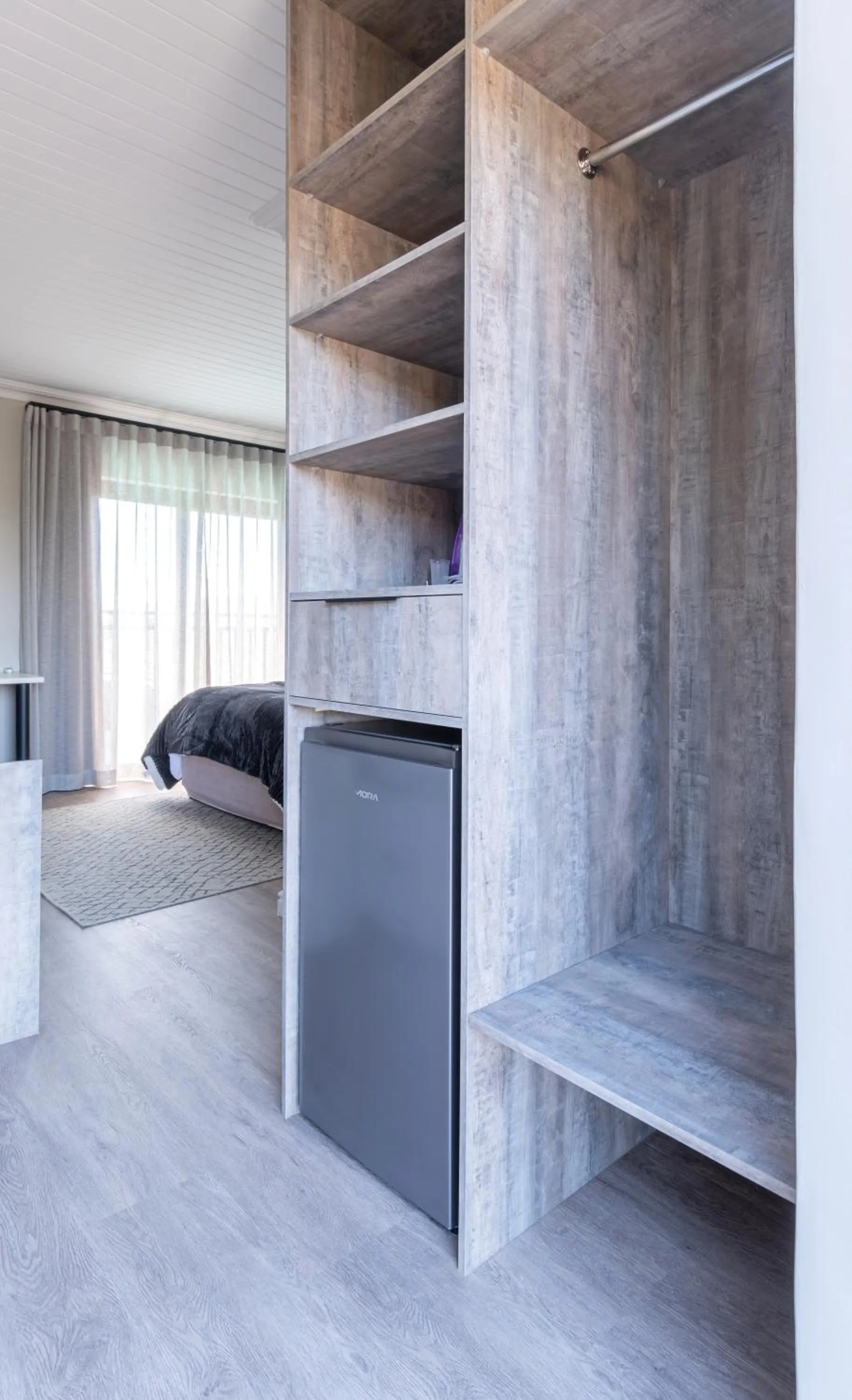 wardrobe, Bed in A' Queenslin Guesthouse