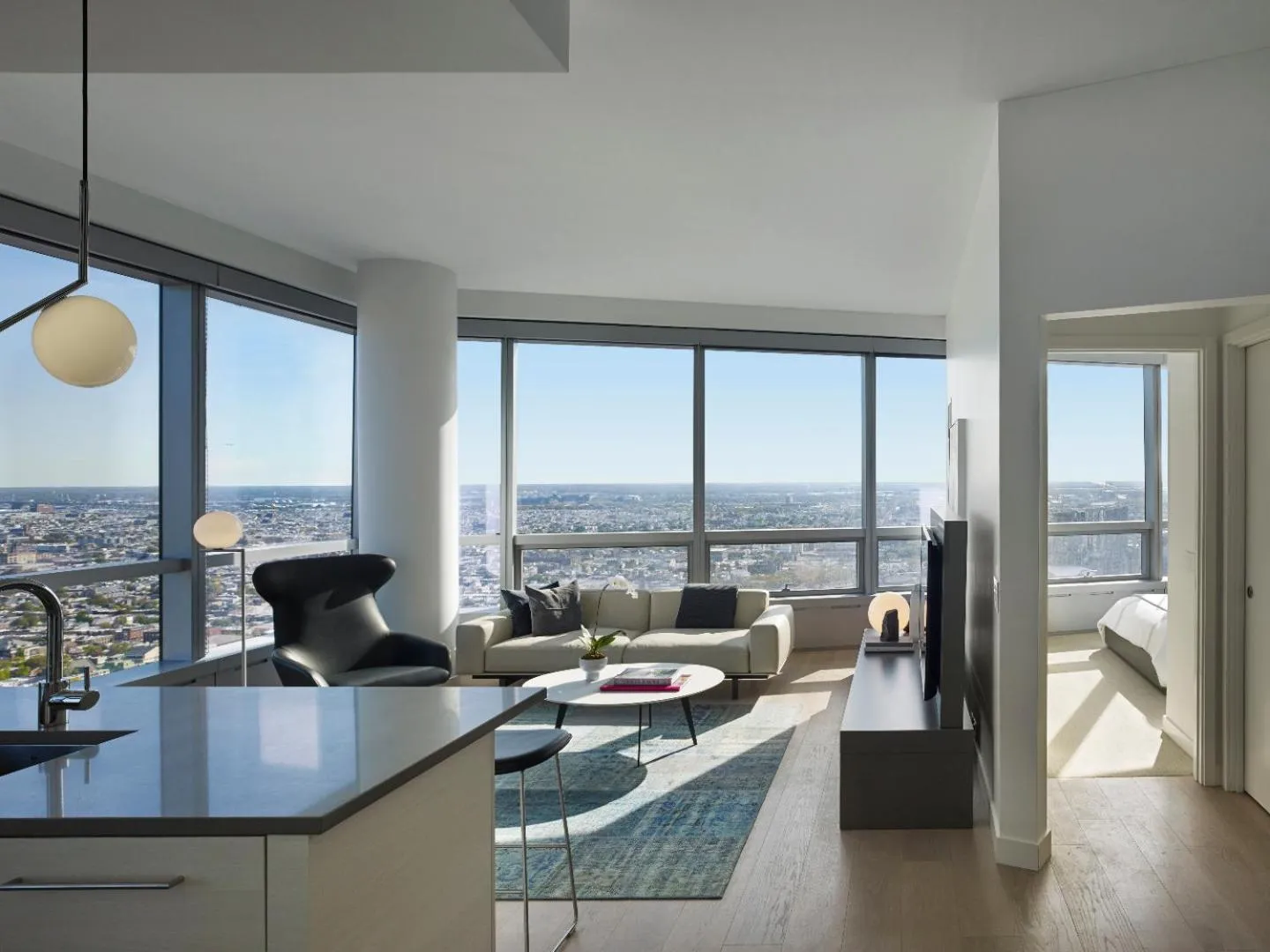 Living room in AKA University City