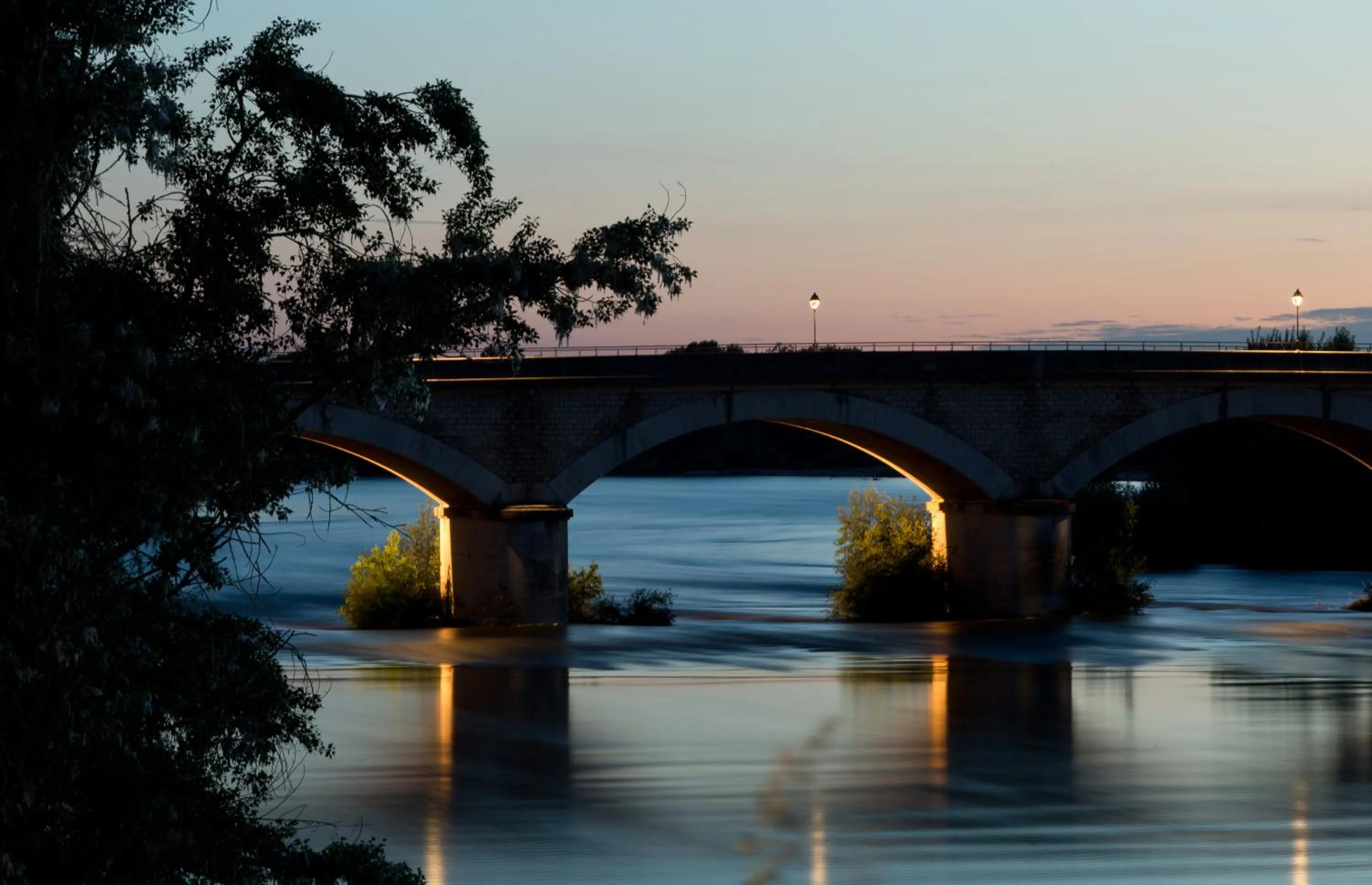 Sunset in Le Manoir Les Minimes