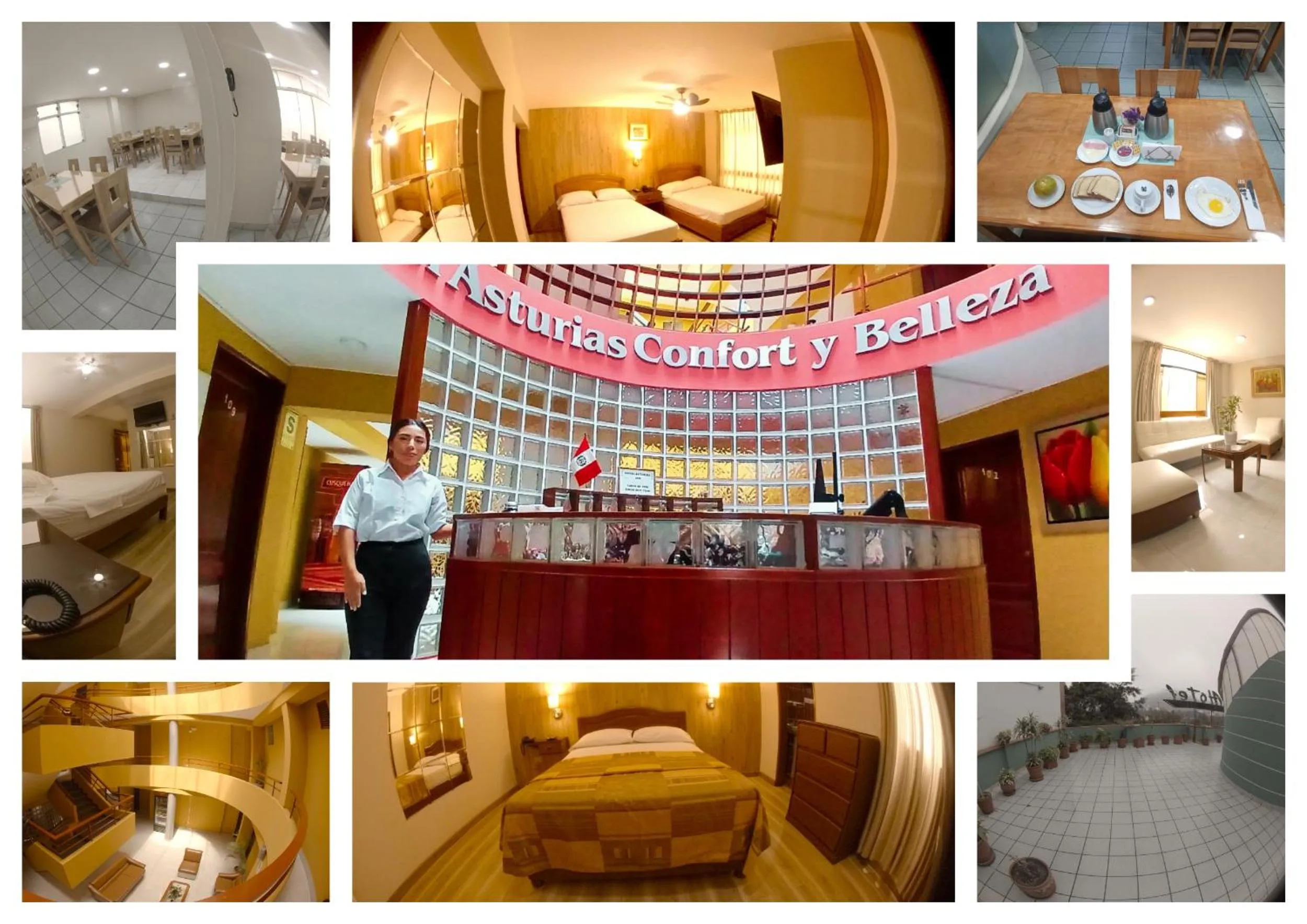 Property building in Hotel Asturias Inn