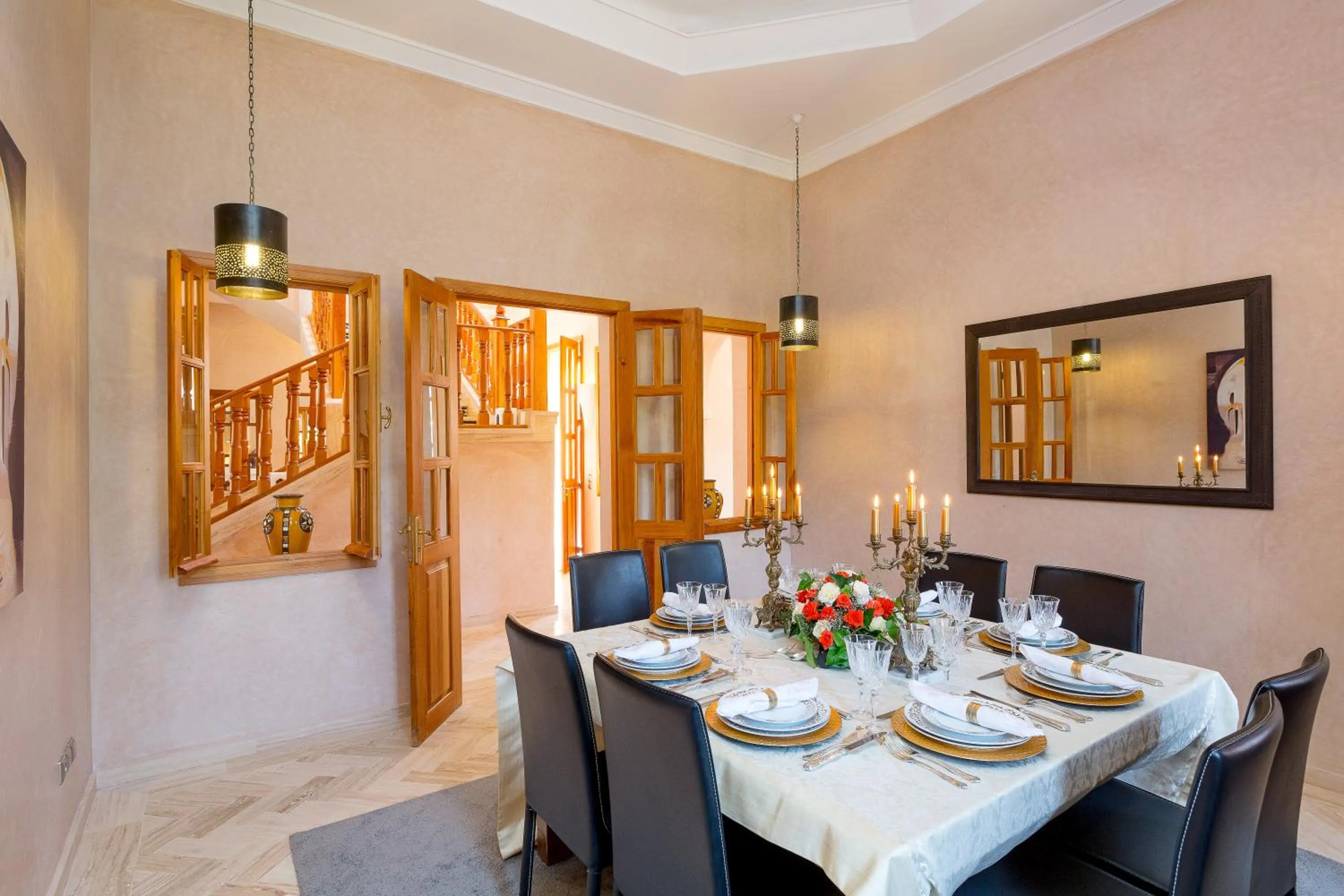 Decorative detail in La Palmeraie De L'Atlas