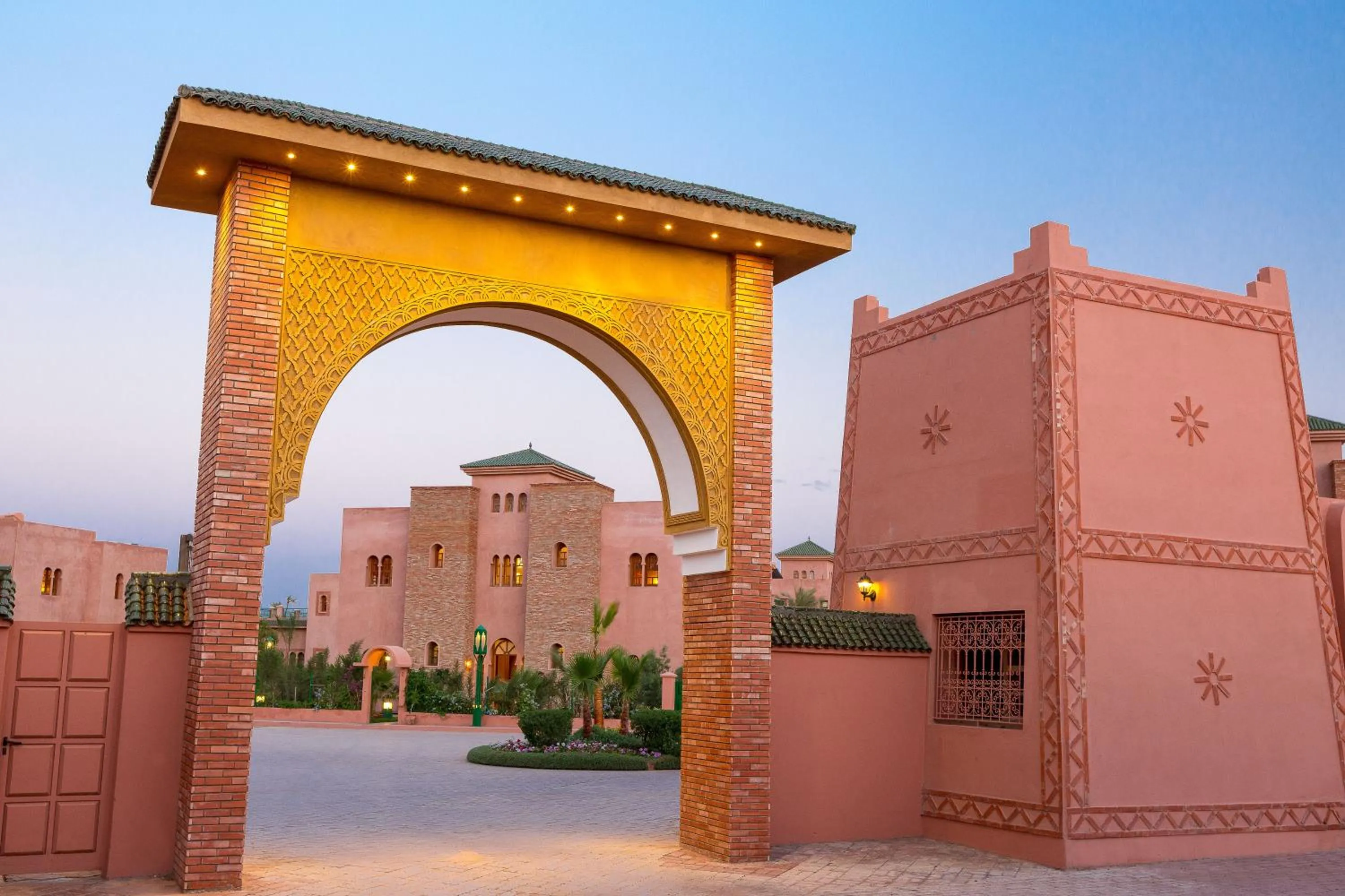 Facade/entrance in La Palmeraie De L'Atlas