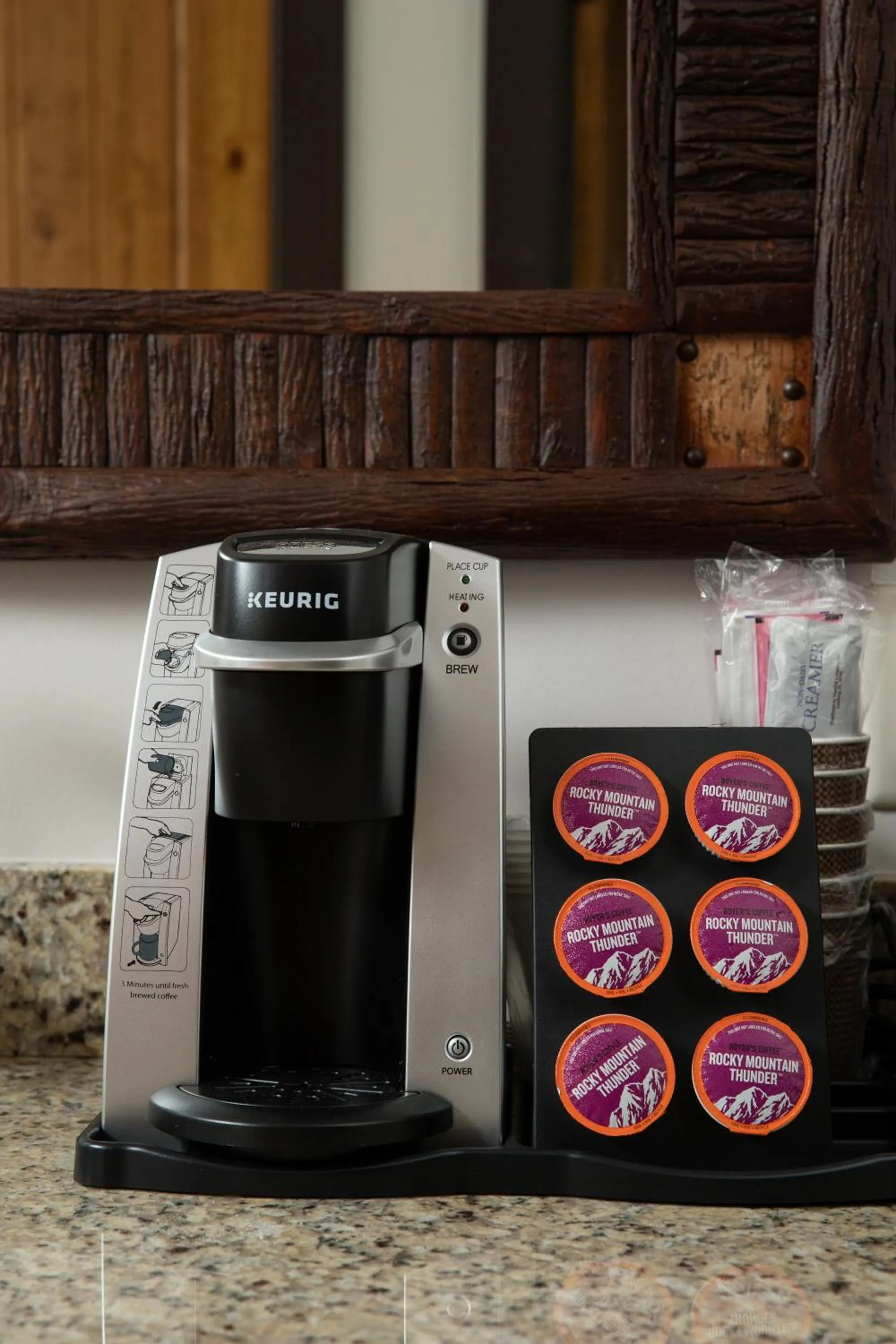 Coffee/tea facilities in The Landing at Estes Park