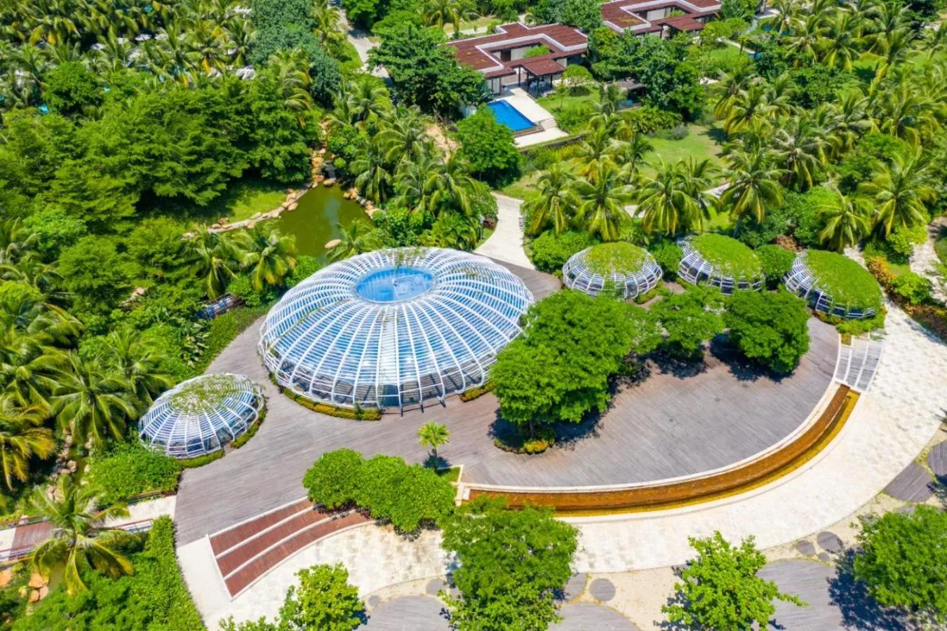 Garden in The Mangrovetree Sanya Resort