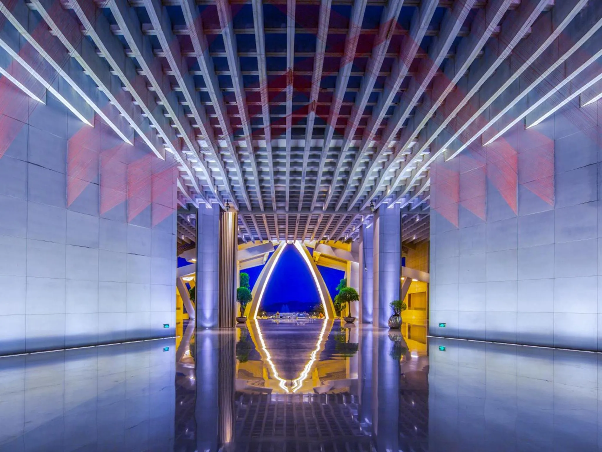 Lobby or reception in The Mangrovetree Sanya Resort