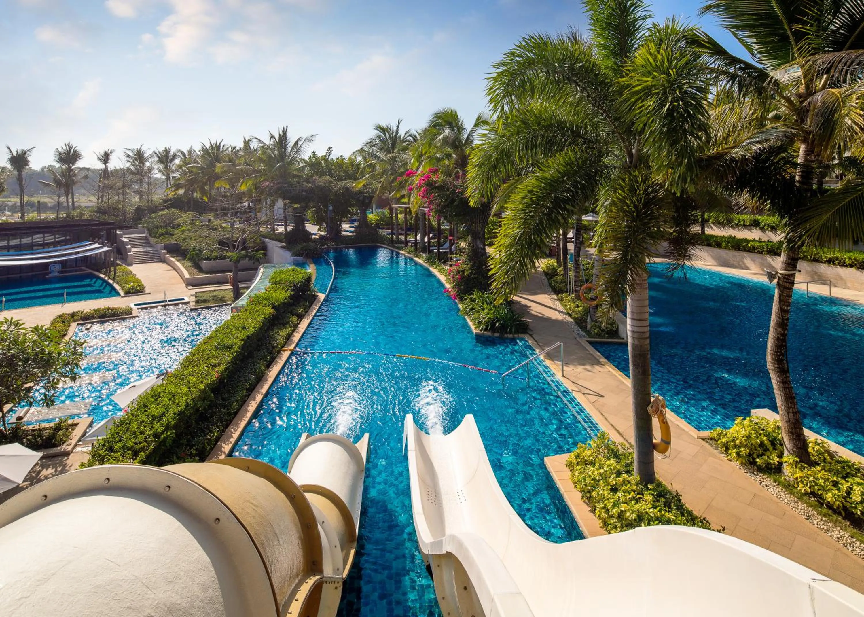 Aqua park in The Mangrovetree Sanya Resort