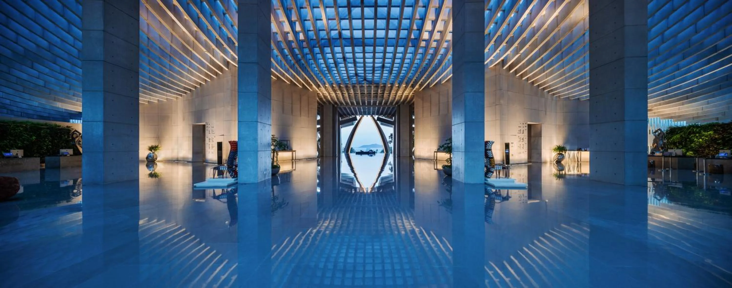 Lobby or reception in The Mangrovetree Sanya Resort
