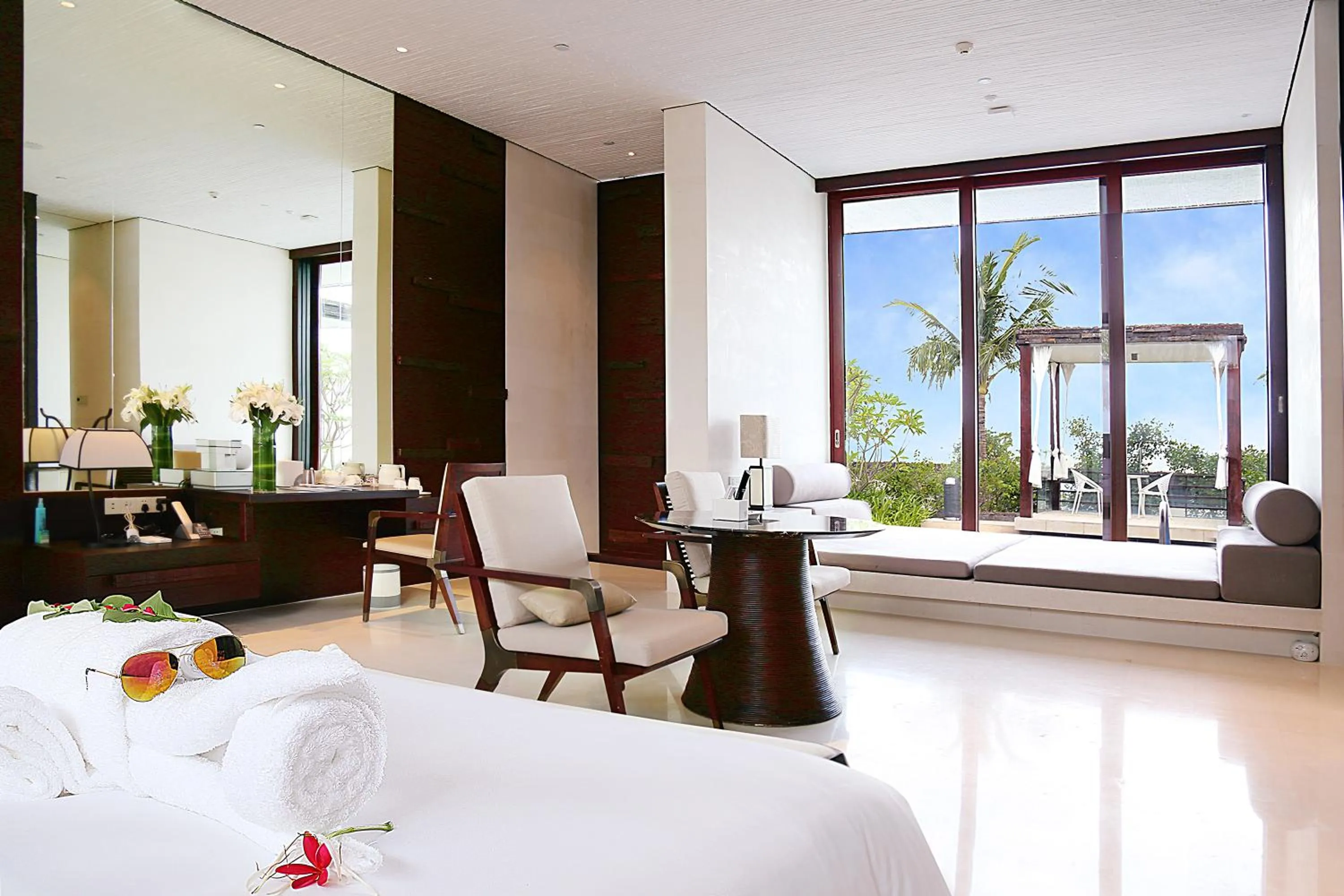 Seating area in The Mangrovetree Sanya Resort