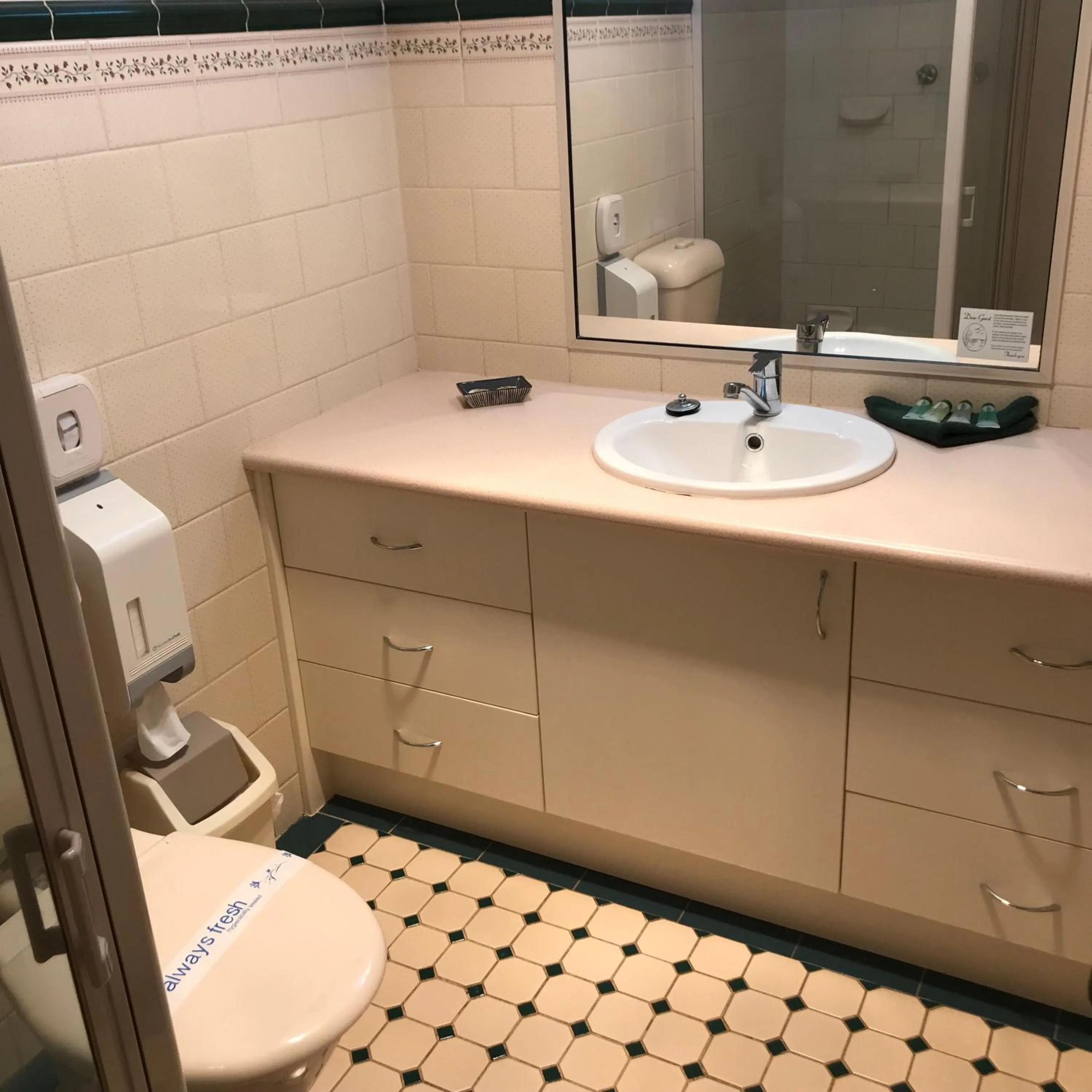 Bathroom in The Lodge Outback Motel