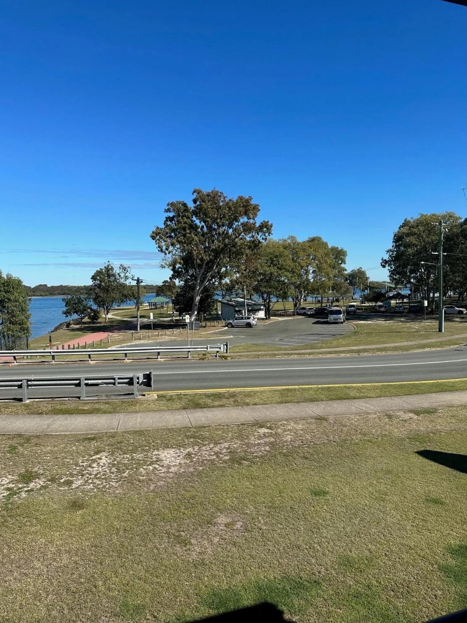 Sea view in Bribie Waterways Motel