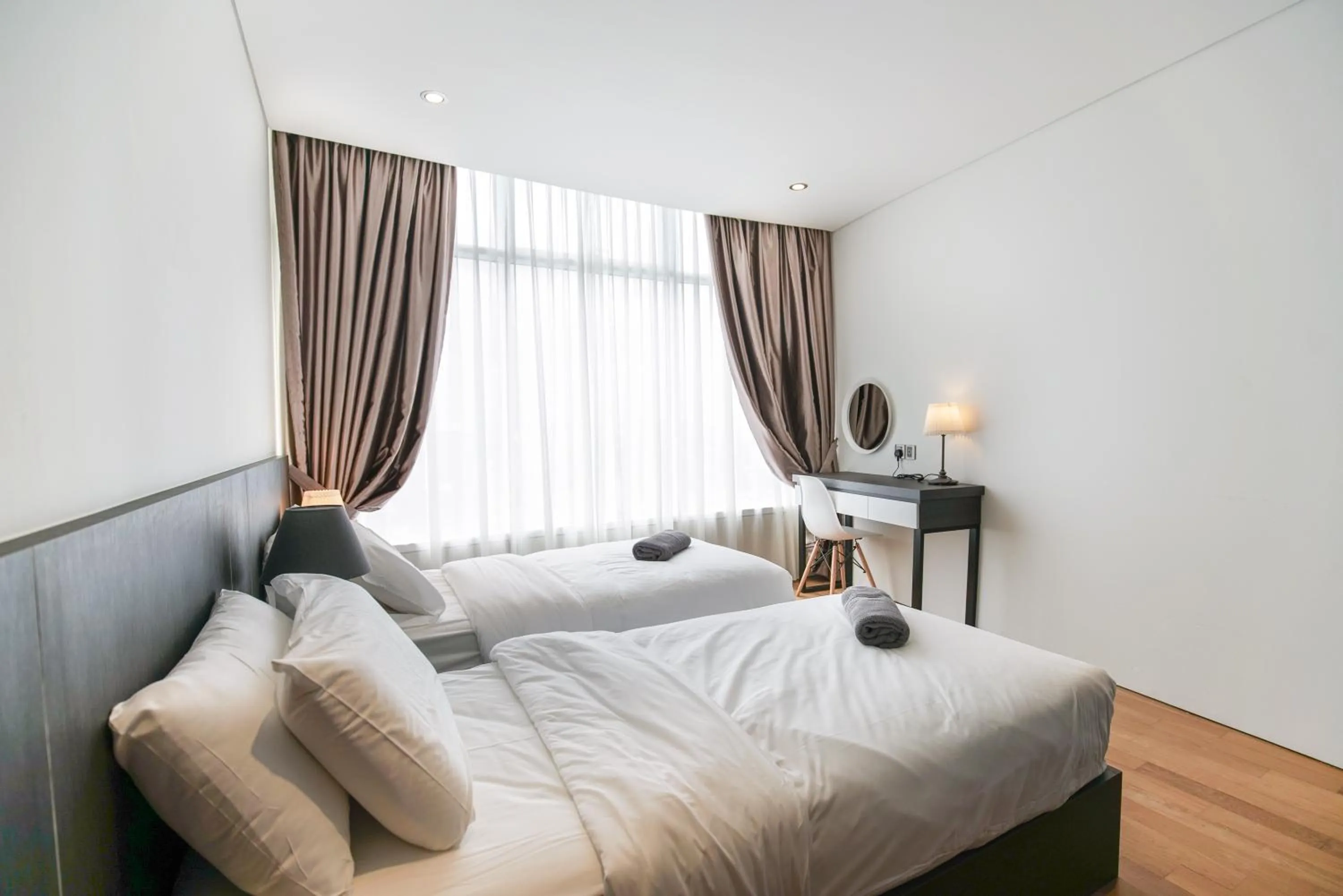 Bed in The Penthouse KLCC