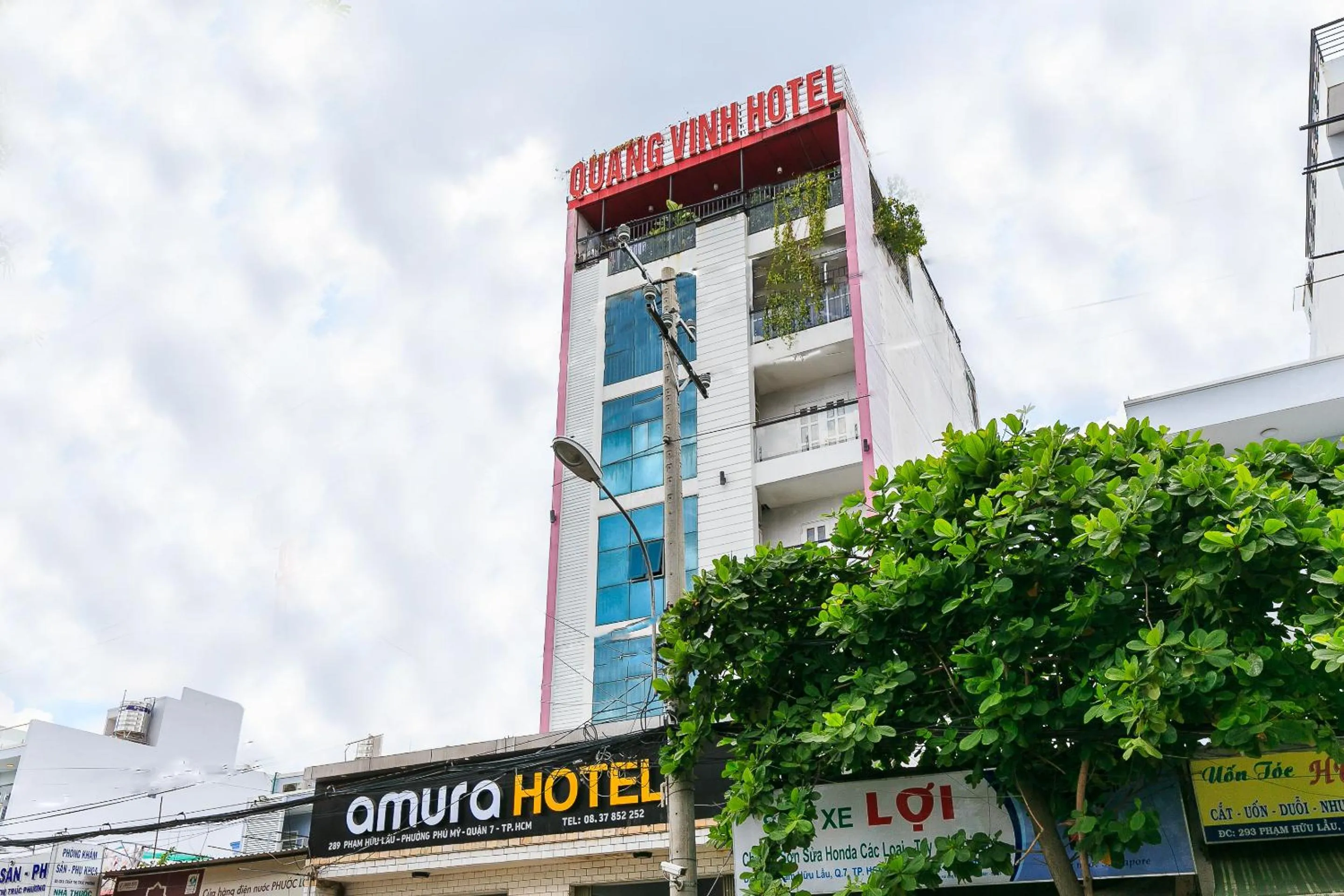 Facade/entrance in Amura Hotel Quận 7