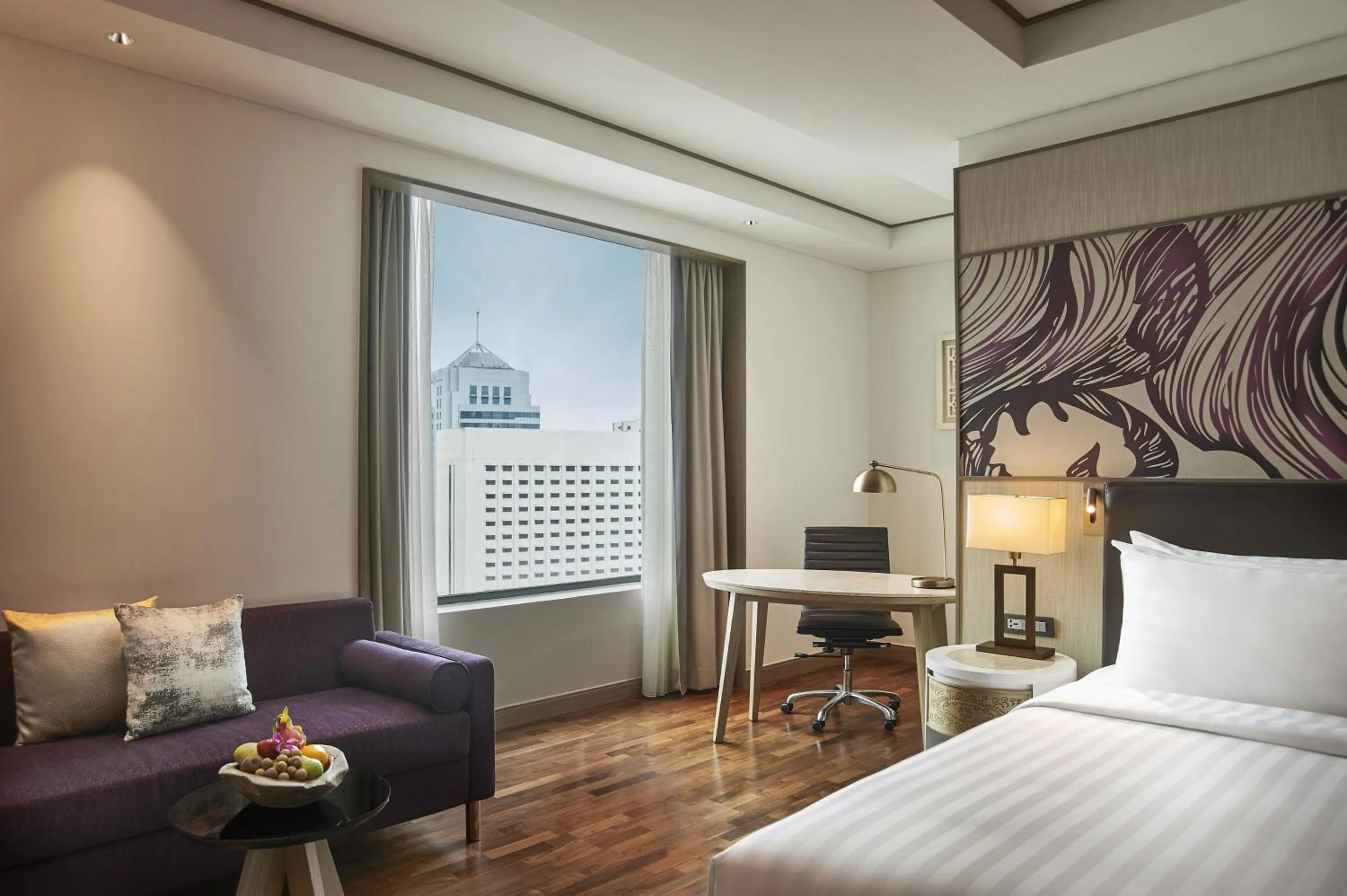 Bedroom, Bed in Amari Johor Bahru