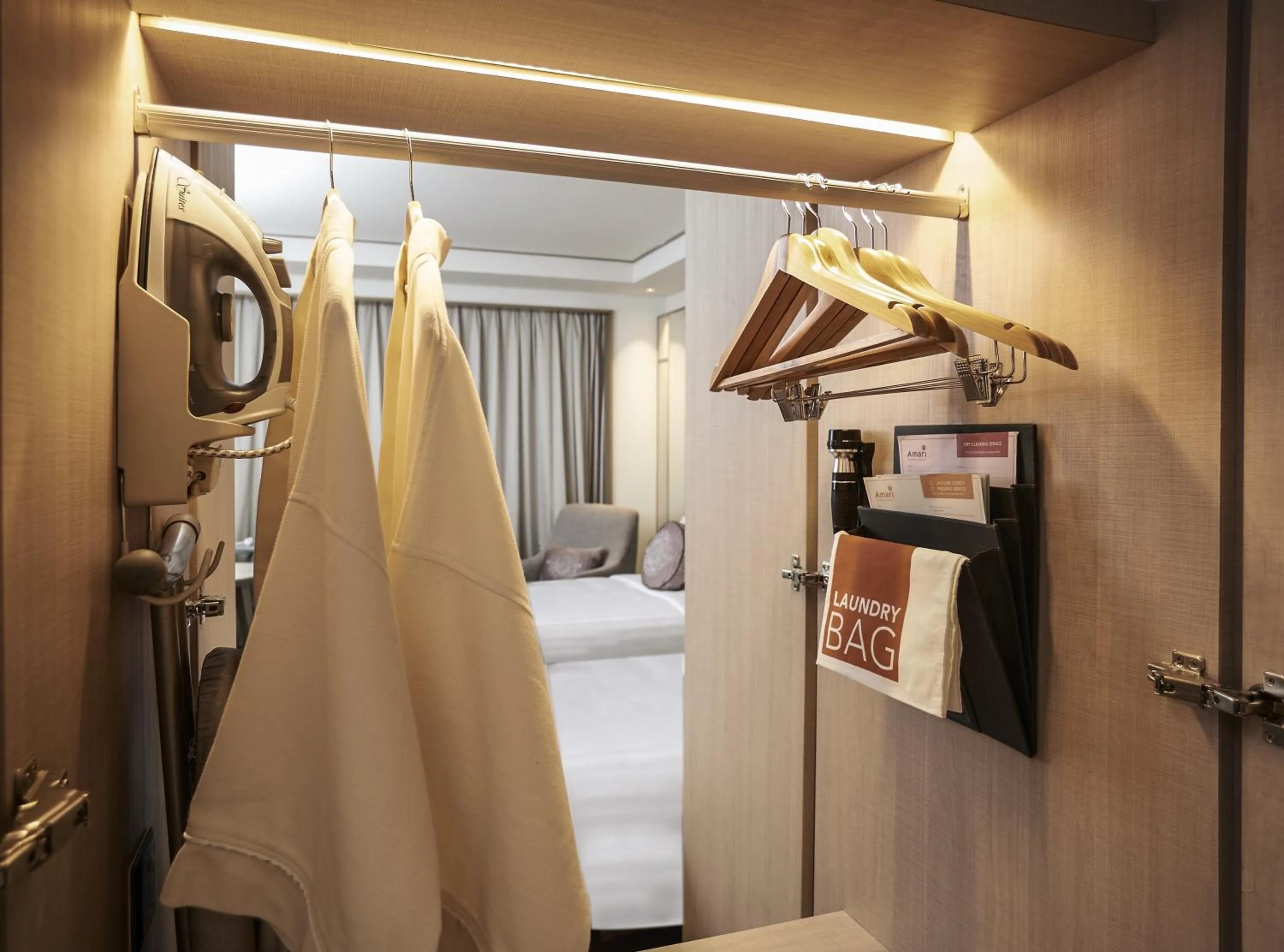 wardrobe, Bed in Amari Johor Bahru