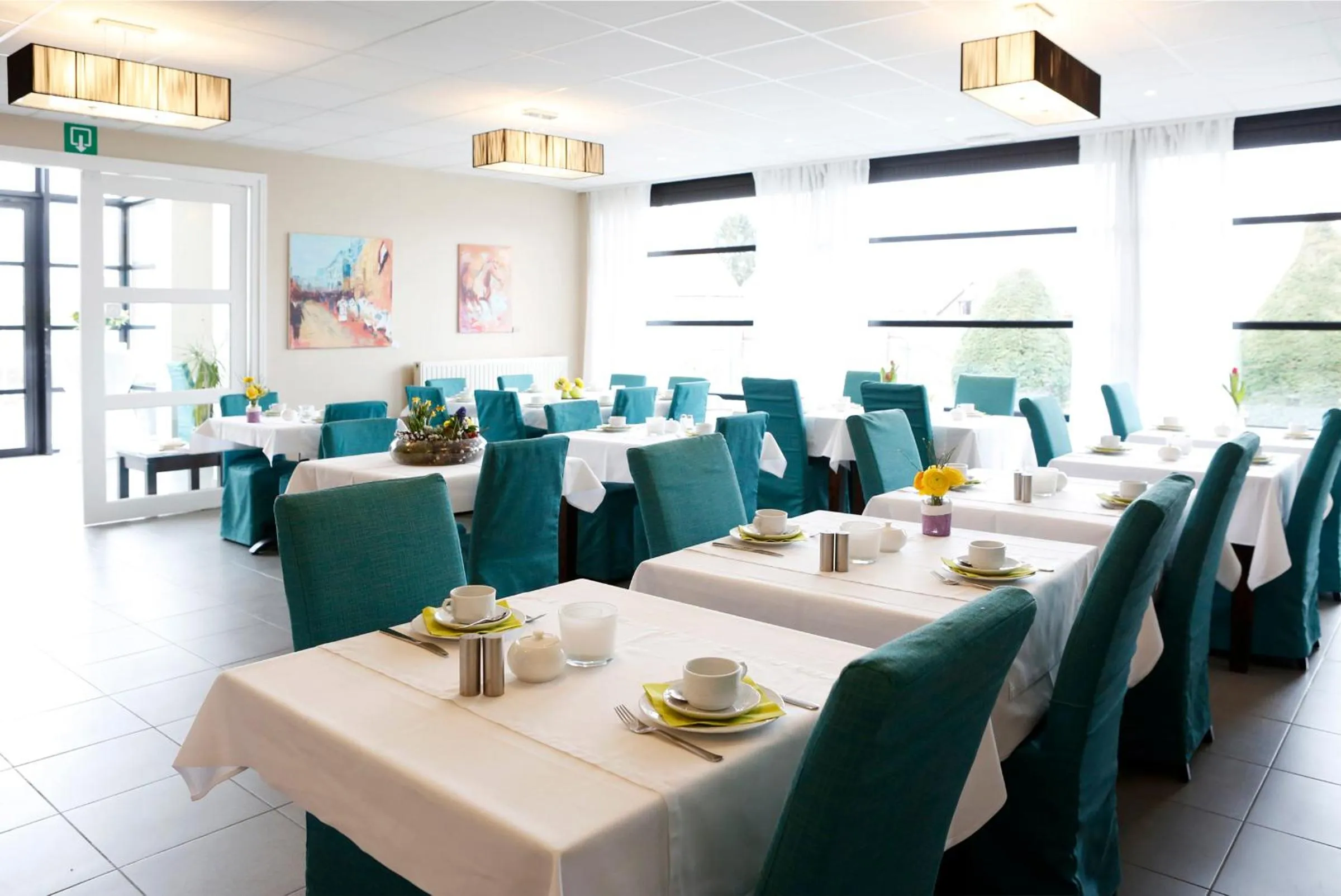 Decorative detail in Hotel Boomgaard