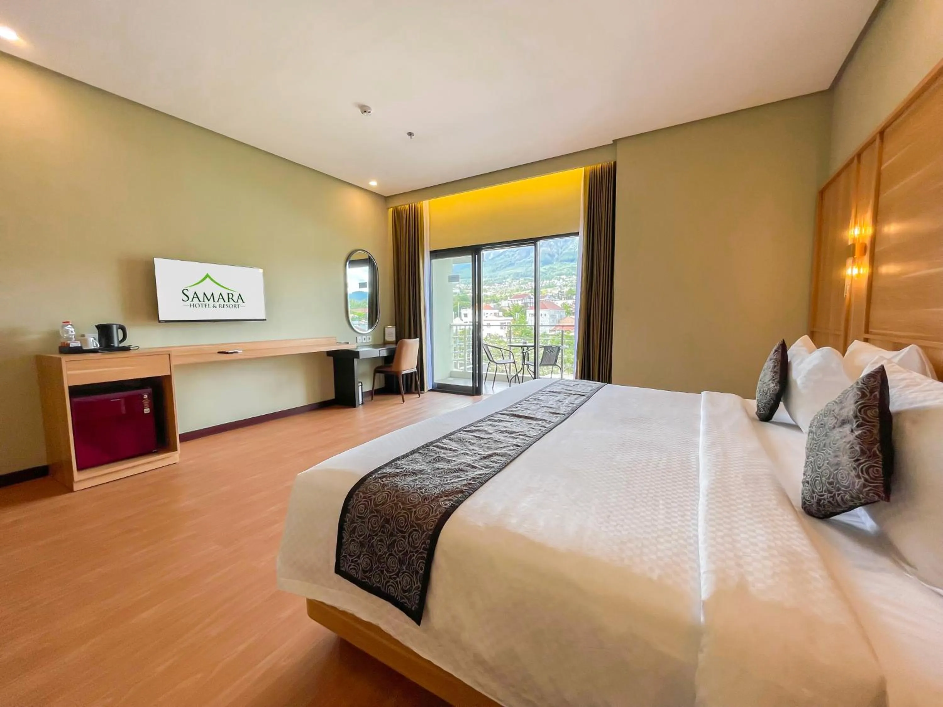 Bed in Samara Resort