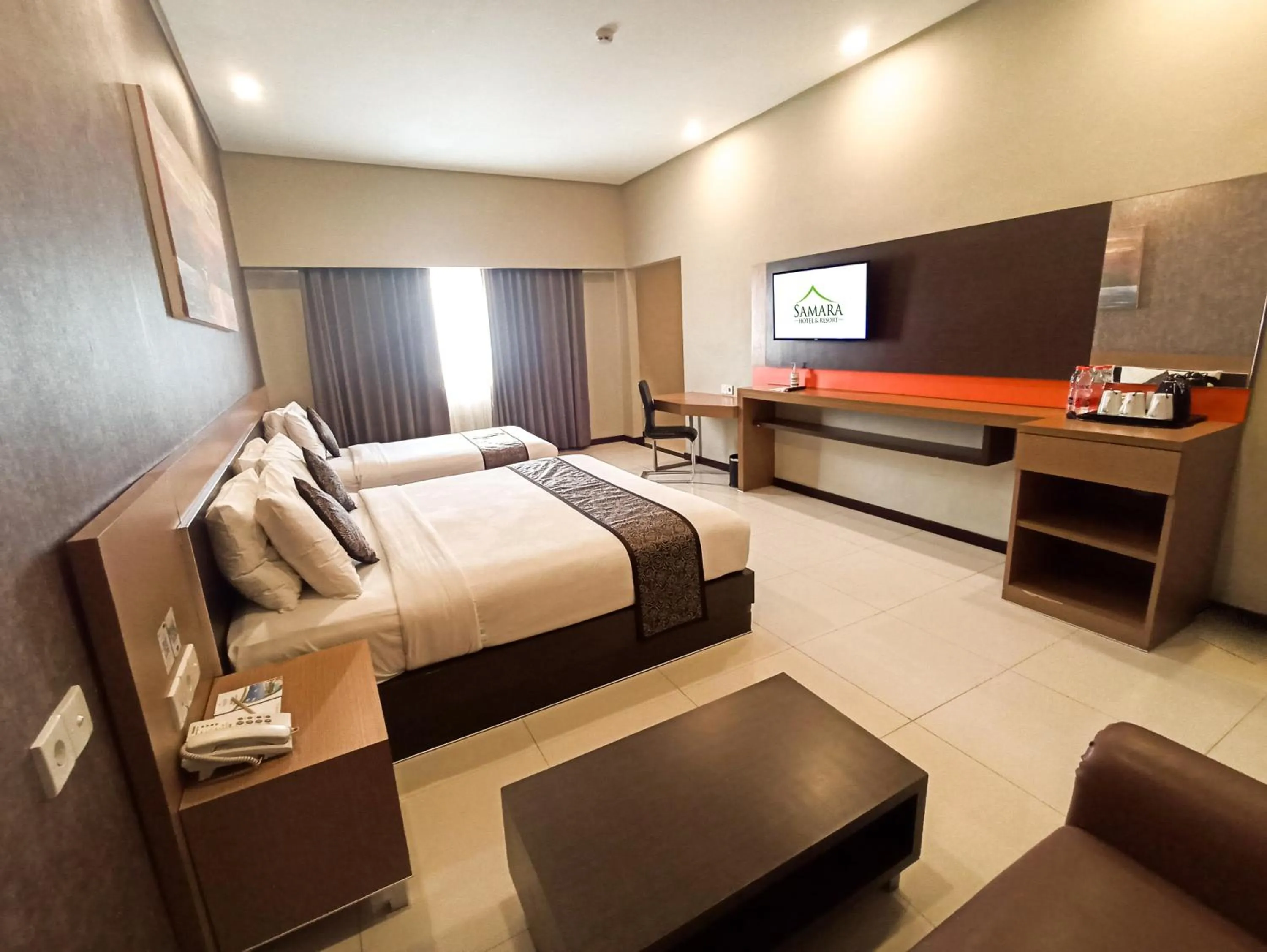 Bed in Samara Resort